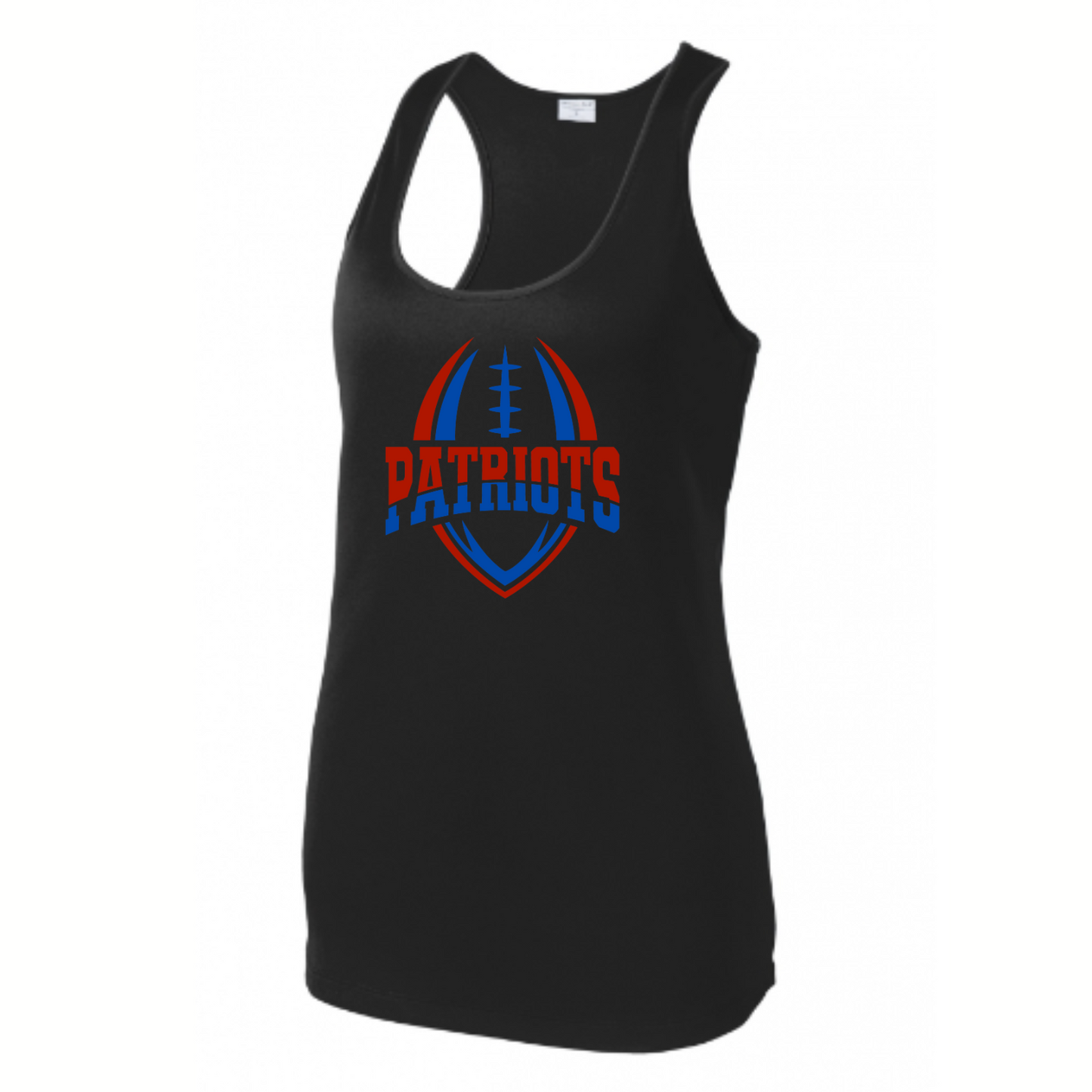 Patriots Split Football Tank Adult