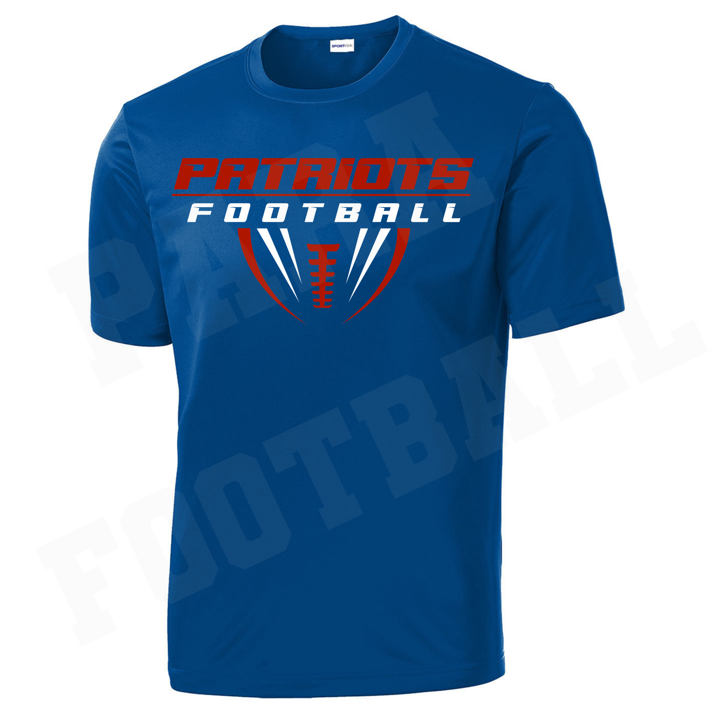 Patriots Half Football Driwick T-Shirt