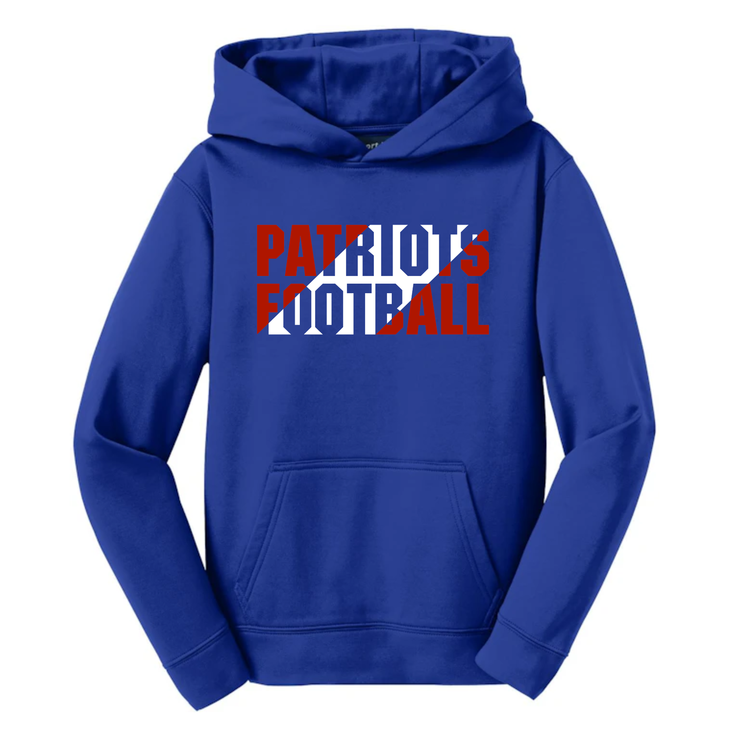 Patriots Football Slant Driwick Hoodie