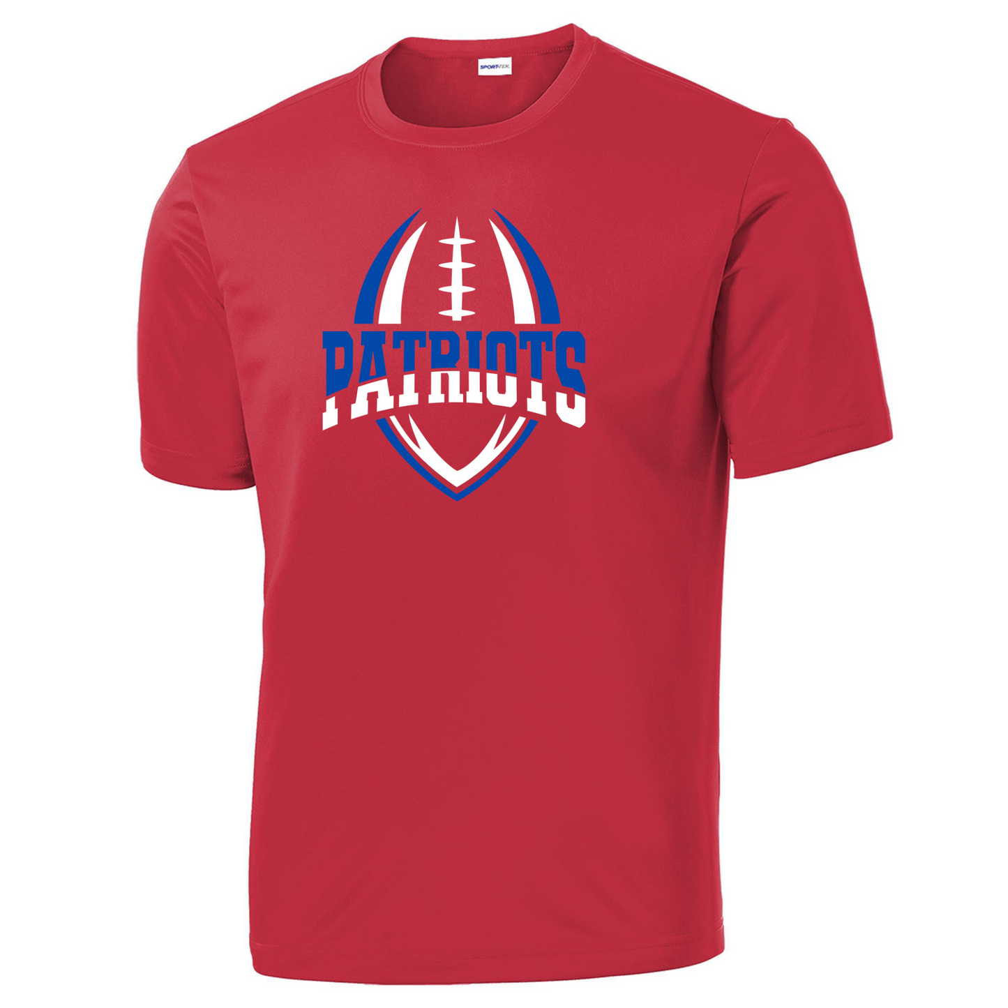 Patriots Split Football Driwick T-Shirt