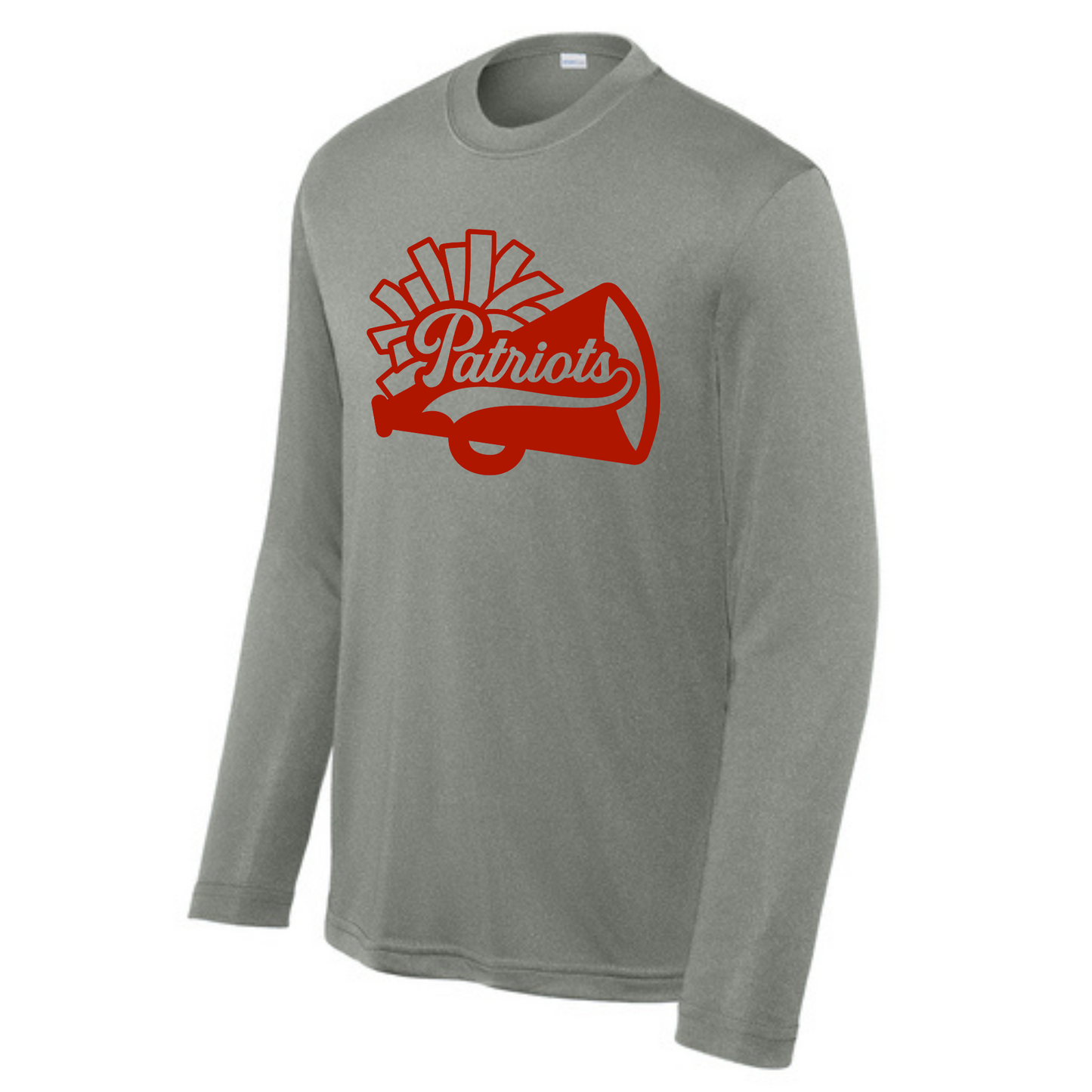 Patriots Cheer Pom + Megaphone Driwick Long Sleeve