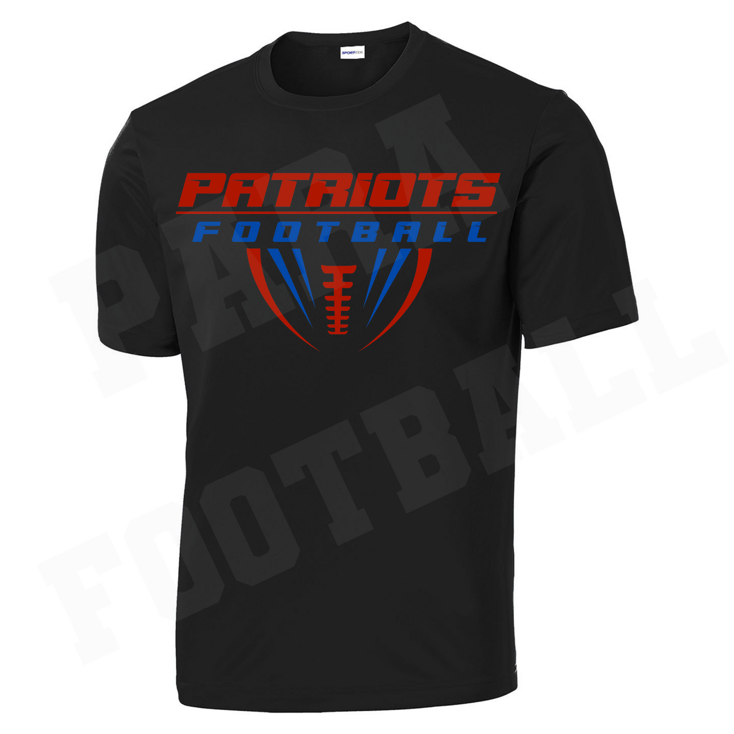 Patriots Half Football Driwick T-Shirt