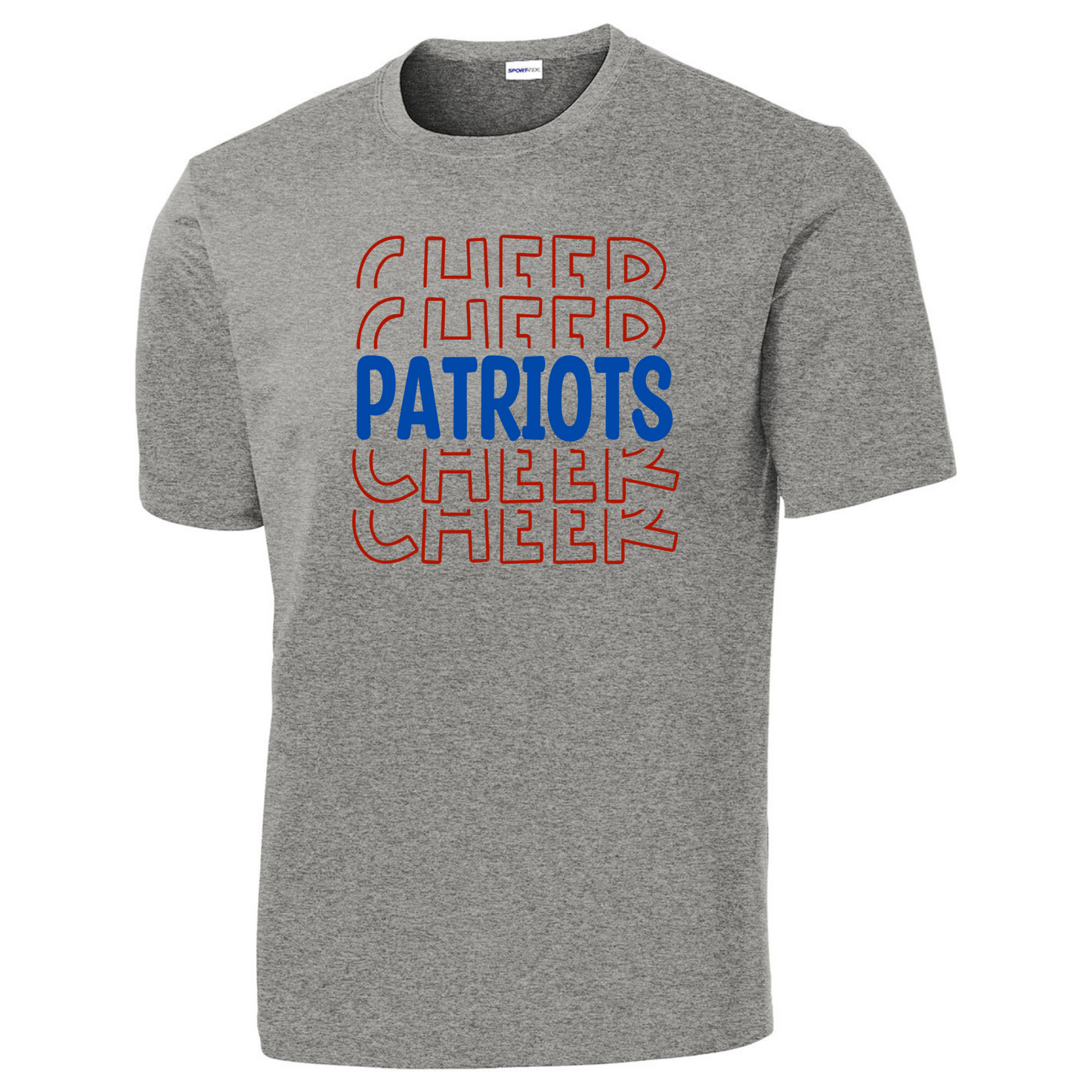 Patriots Cheer Stacked Driwick T-Shirt
