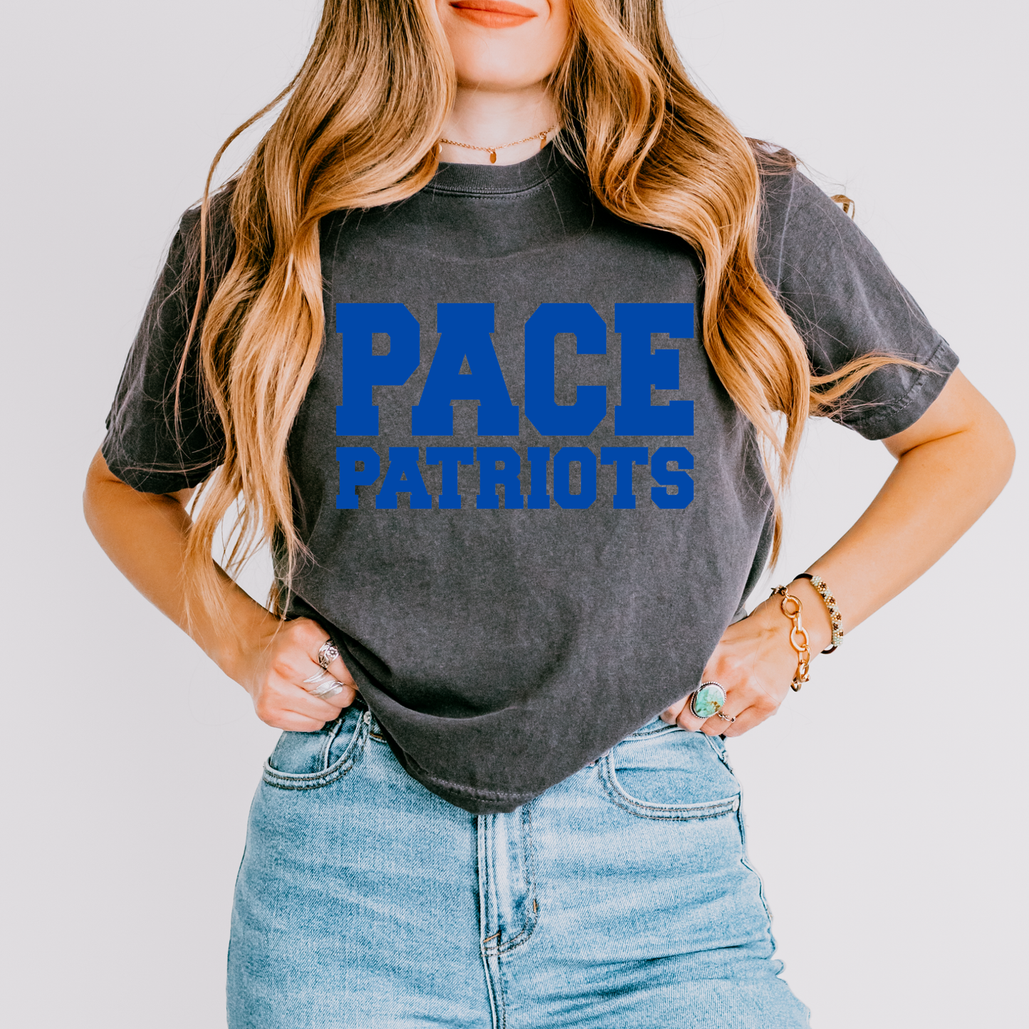 Pace Patriots Short Sleeve Crop Top