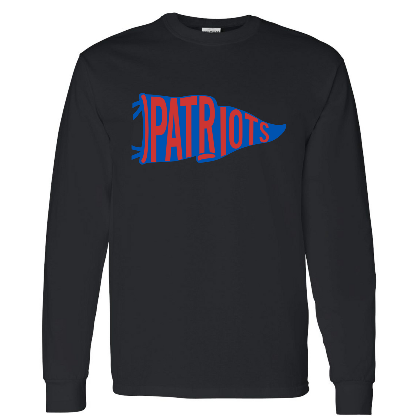 Patriots Pennant Flag Cotton Long Sleeve