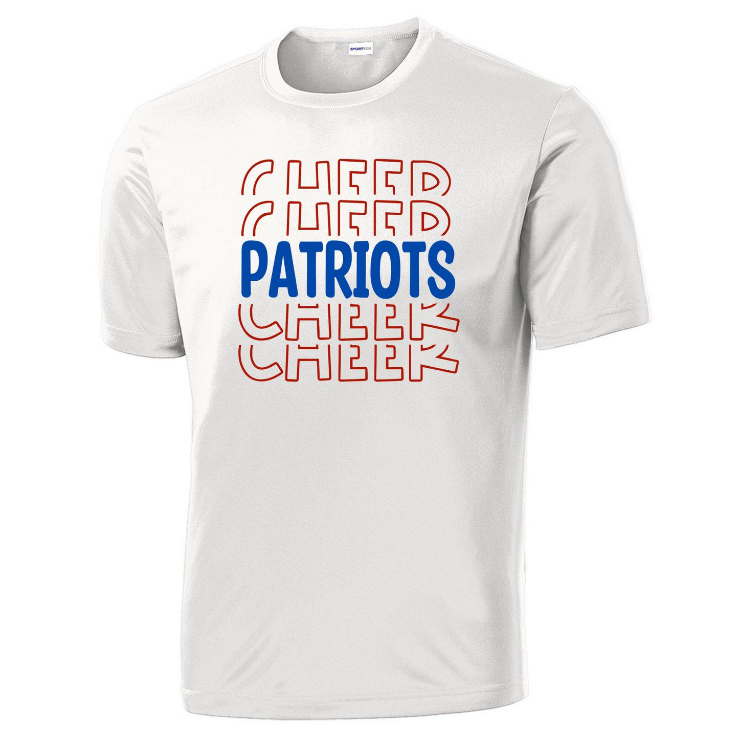 Patriots Cheer Stacked Driwick T-Shirt
