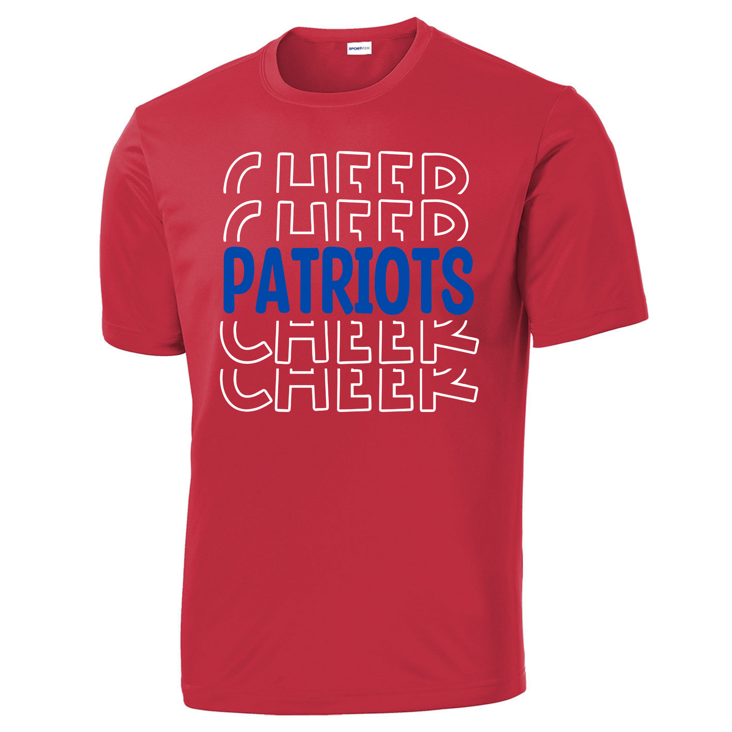 Patriots Cheer Stacked Driwick T-Shirt