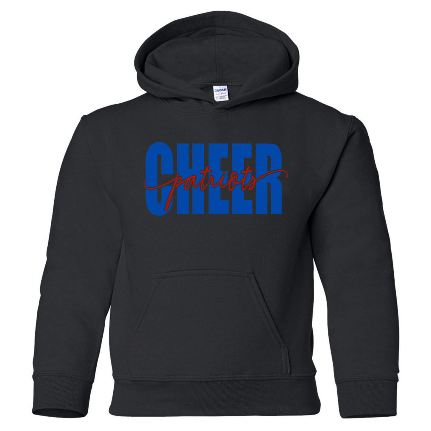 Patriots Cheer Script Cotton Hoodie