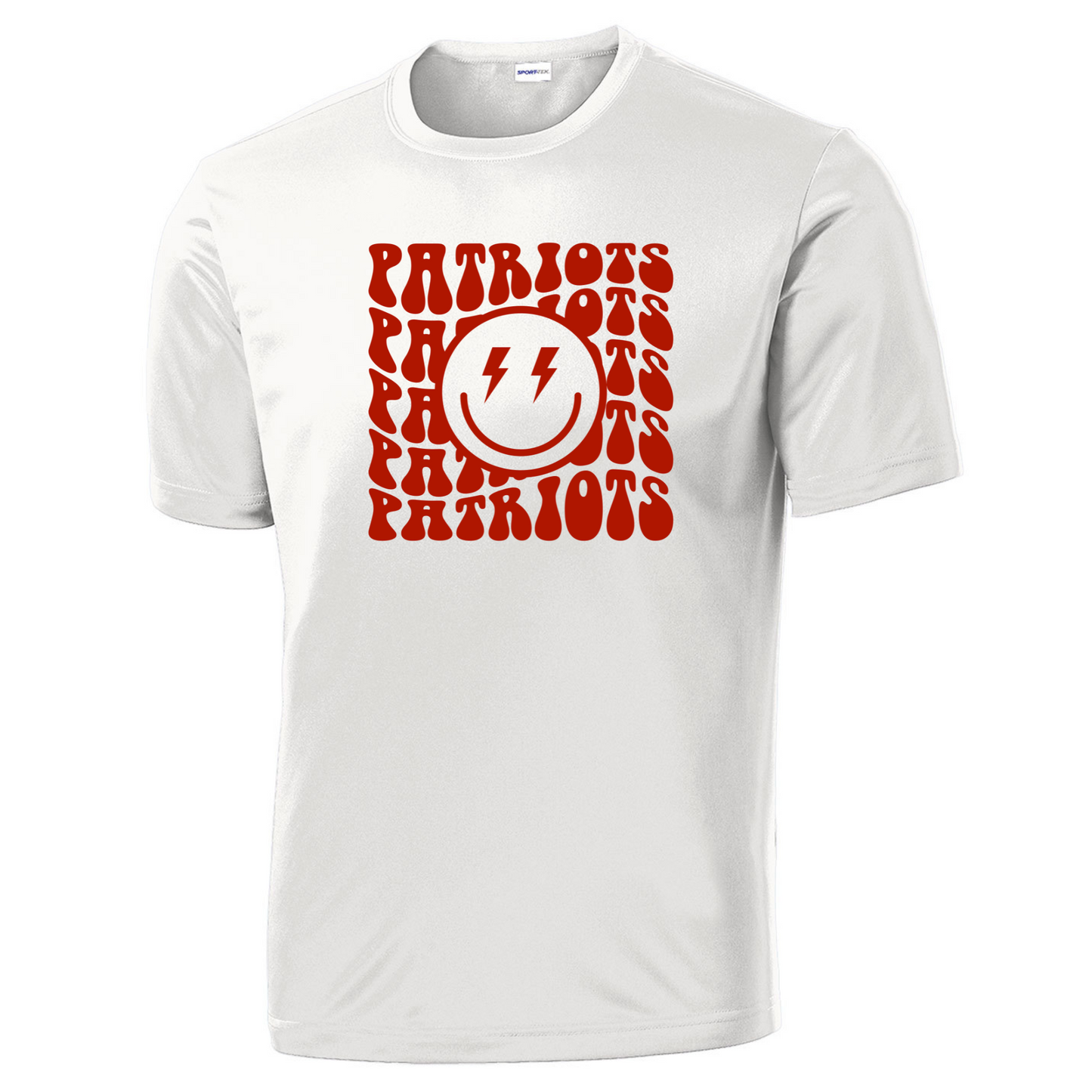 Patriots Retro Wavy Driwick T-Shirt