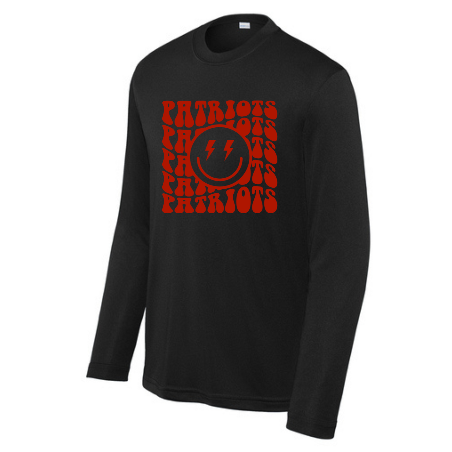 Patriots Retro Wavy Driwick Long Sleeve