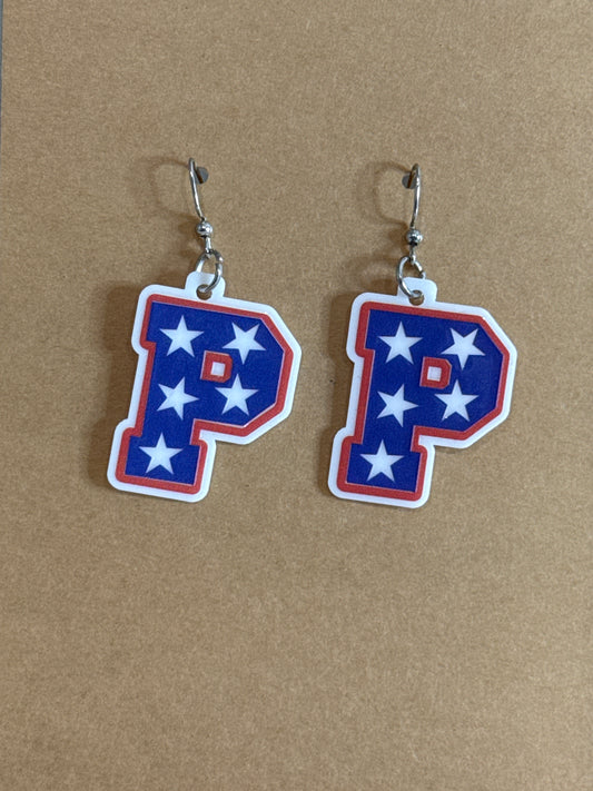 P Stars Earrings