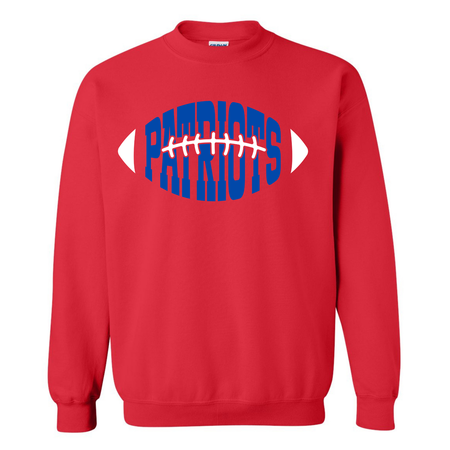 Patriots Football Cotton Crewneck