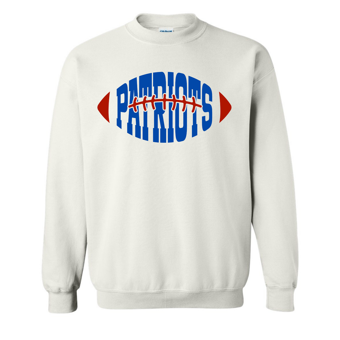 Patriots Football Cotton Crewneck