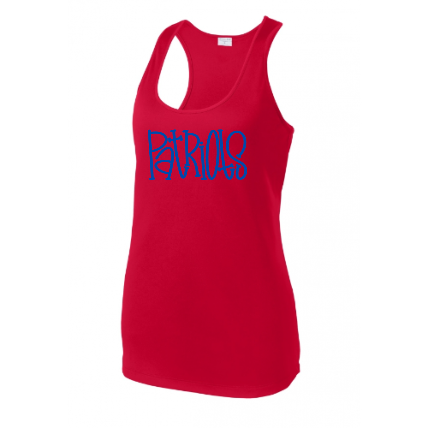 Patriots Hand Drawn Tank Adult
