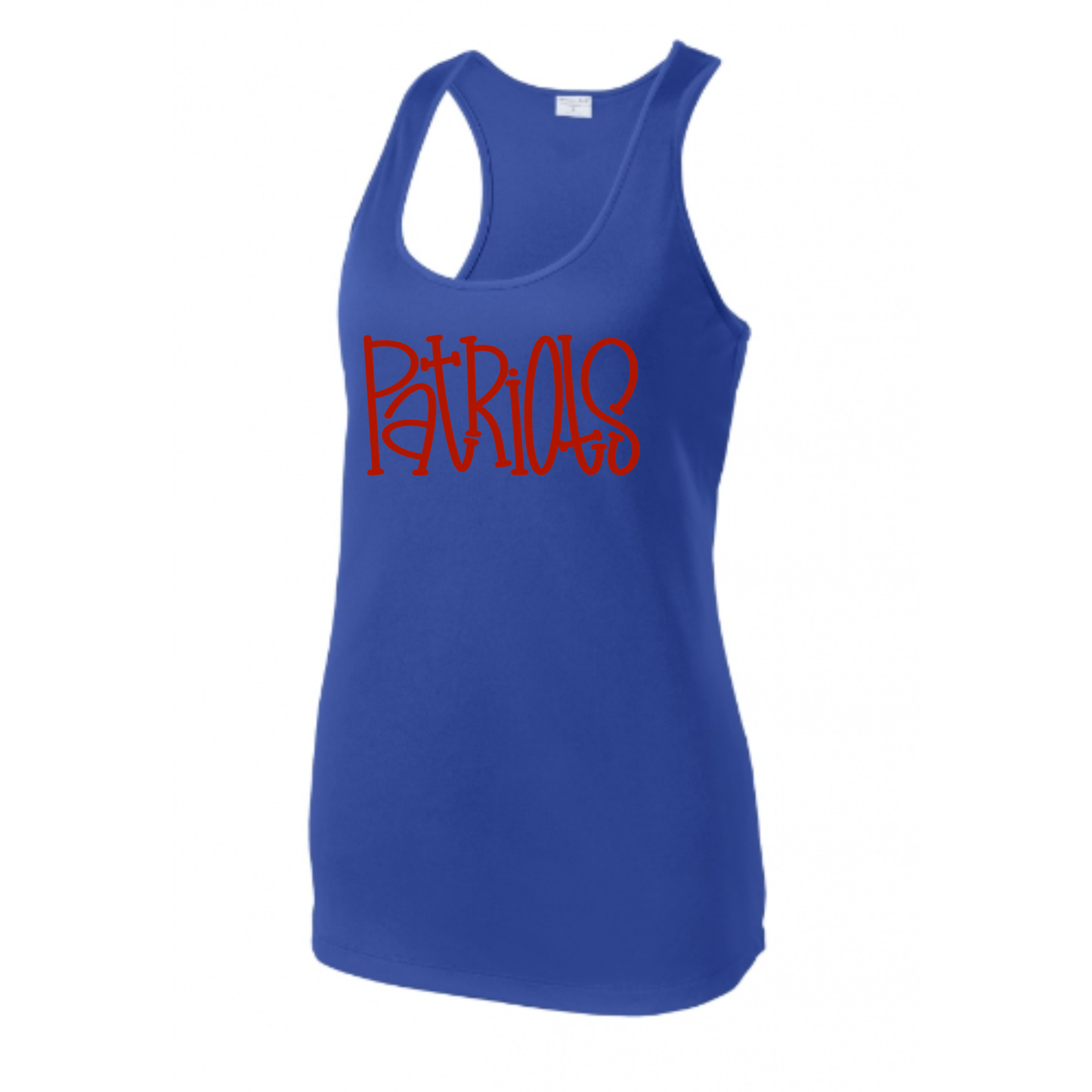 Patriots Hand Drawn Tank Adult