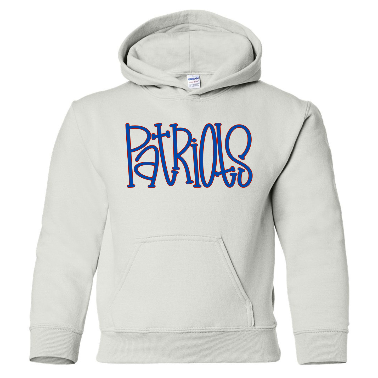 Patriots Hand Drawn Cotton Hoodie