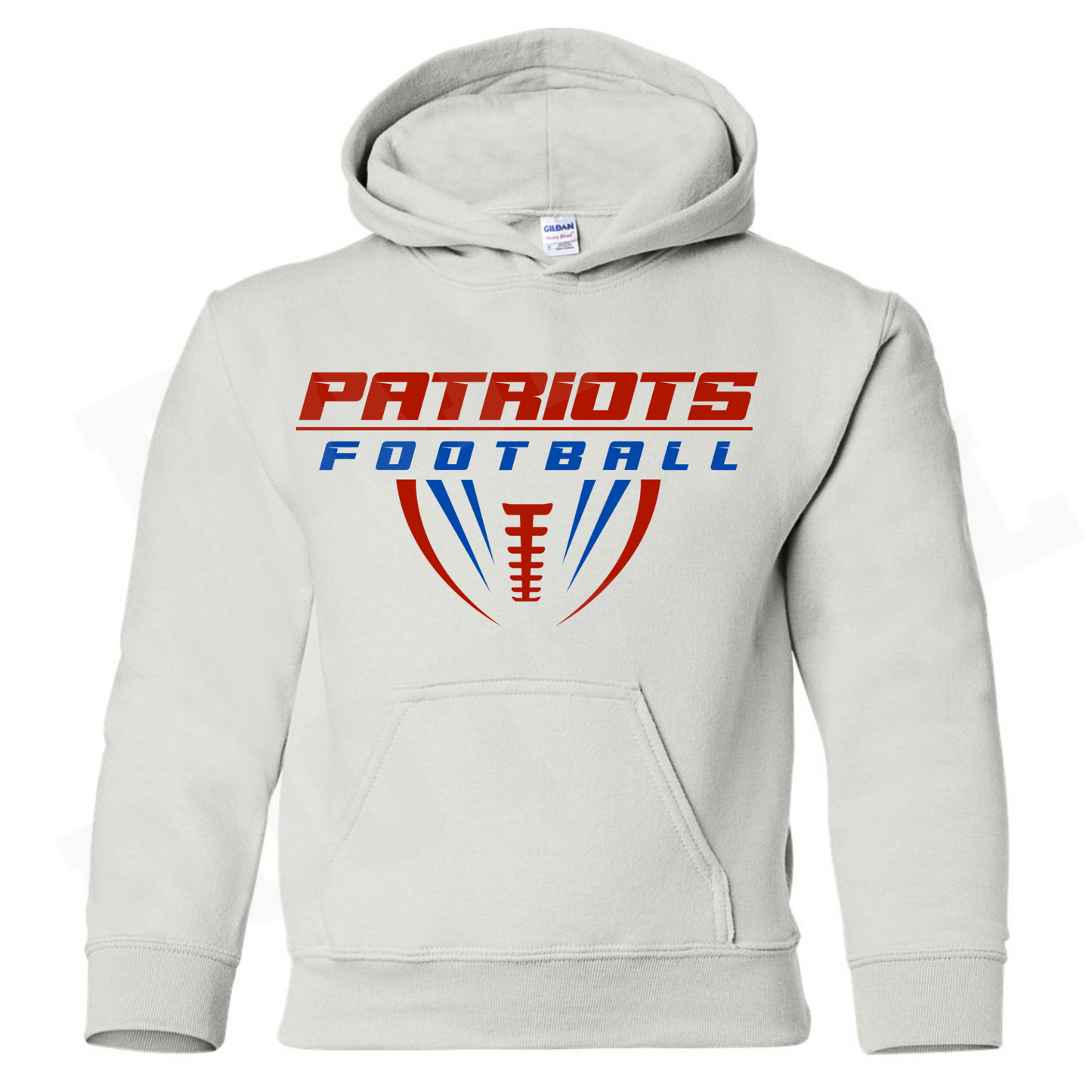 Patriots Half Football Cotton Hoodie