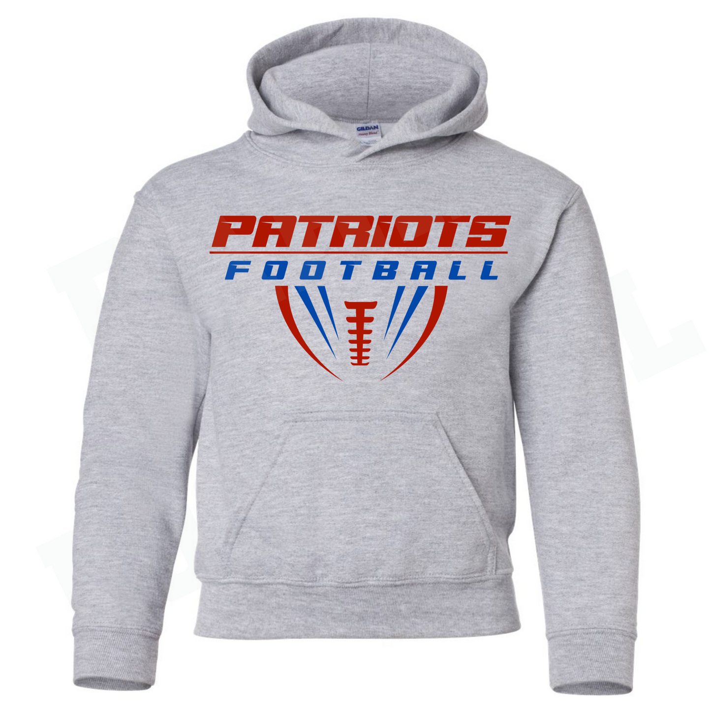 Patriots Half Football Cotton Hoodie