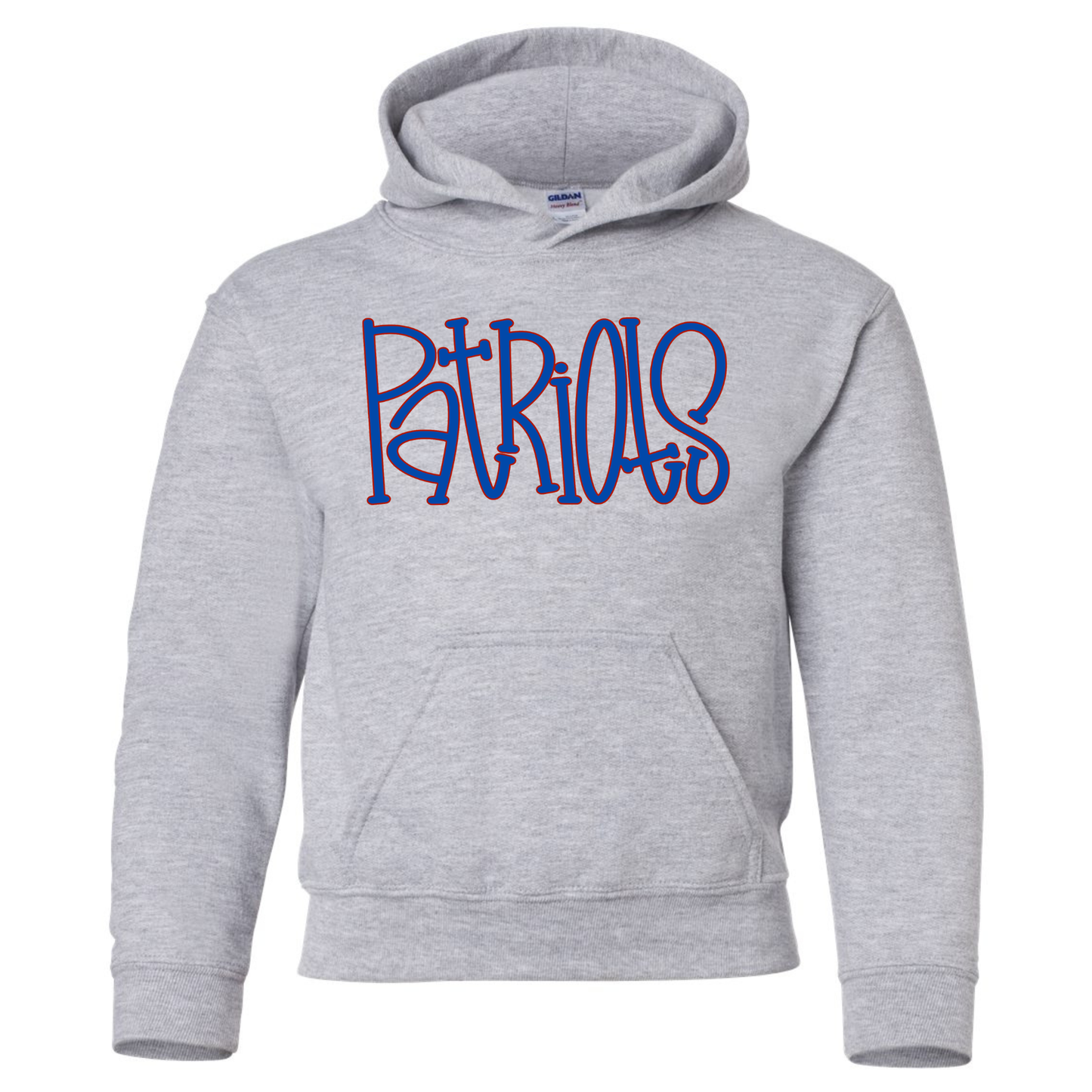 Patriots Hand Drawn Cotton Hoodie