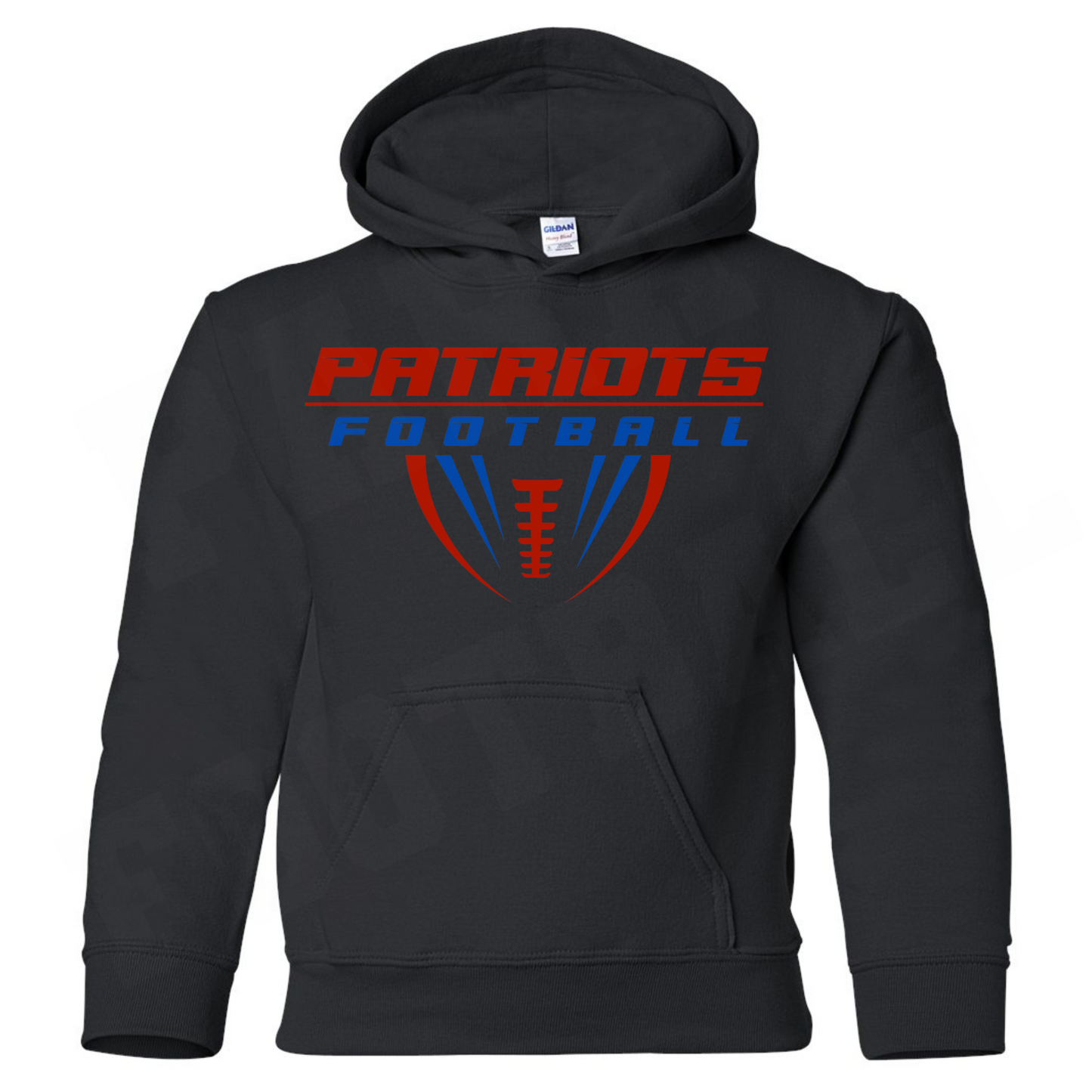 Patriots Half Football Cotton Hoodie