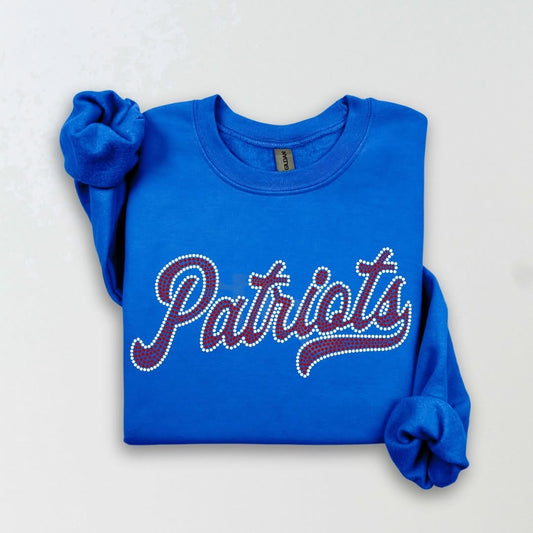 Patriots Script Bling Youth