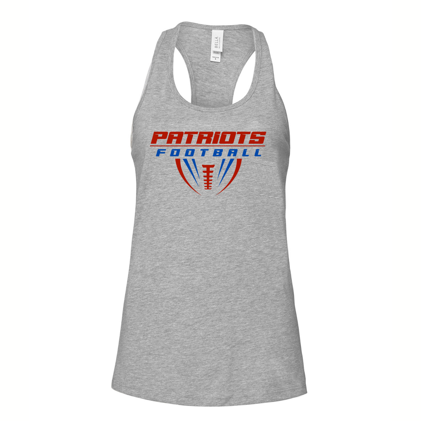 Patriots Half Football Tank Adult