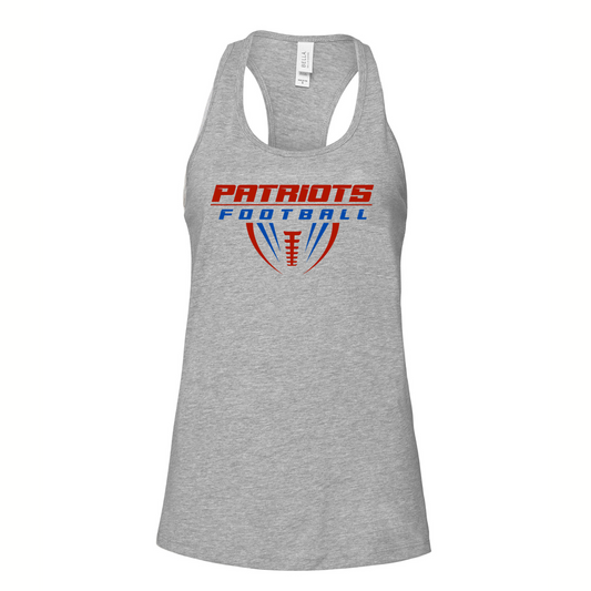 Patriots Half Football Tank Adult