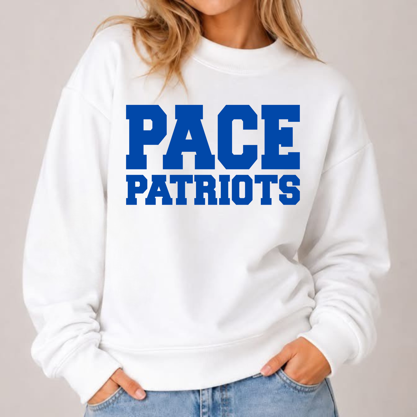 Pace Patriots Mockneck Sweatshirt
