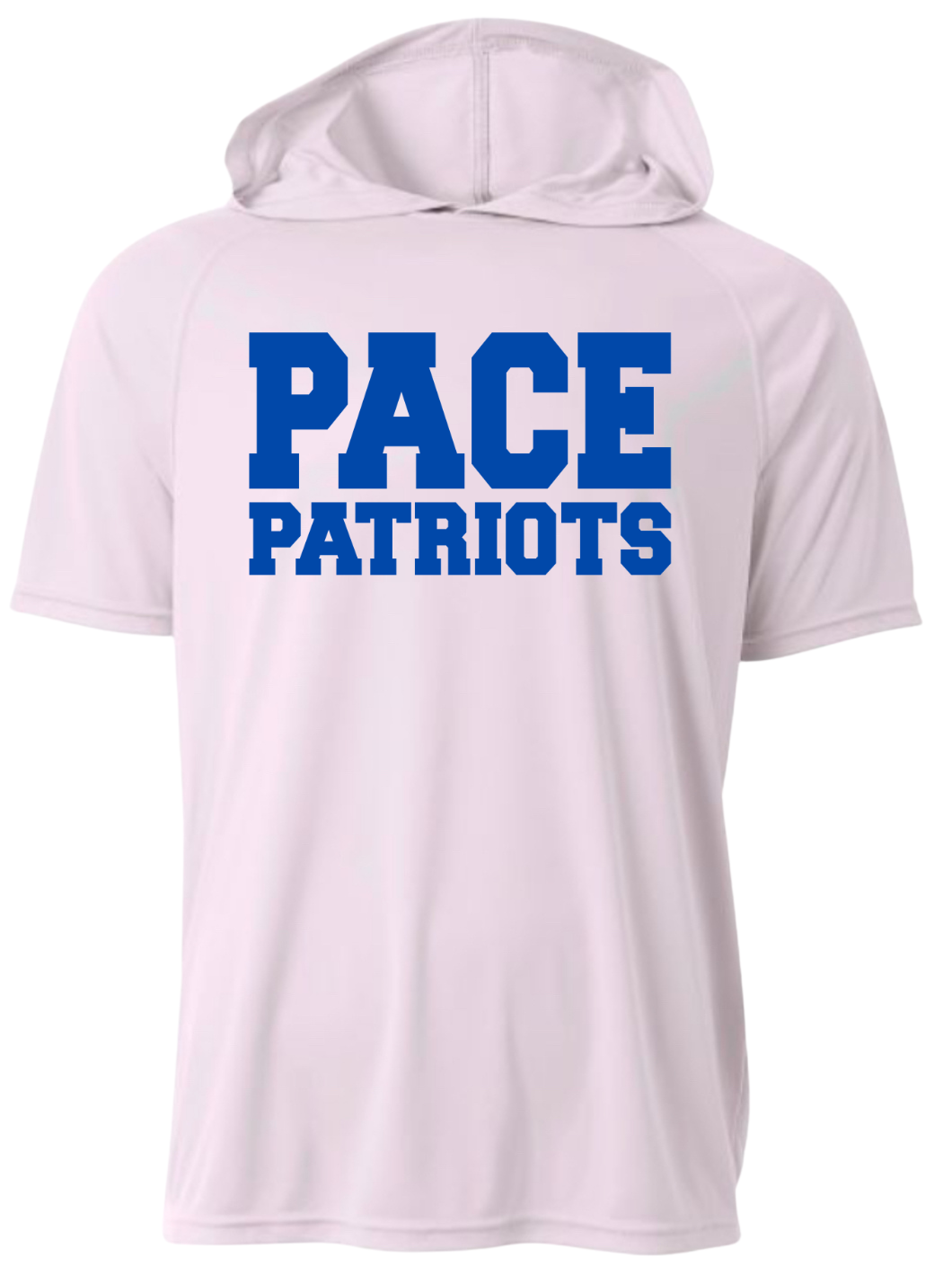 Pace Patriots Short Sleeve Hooded Shirt