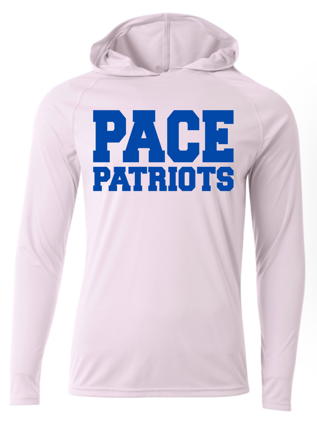 Pace Patriots Long Sleeve Hooded Shirt