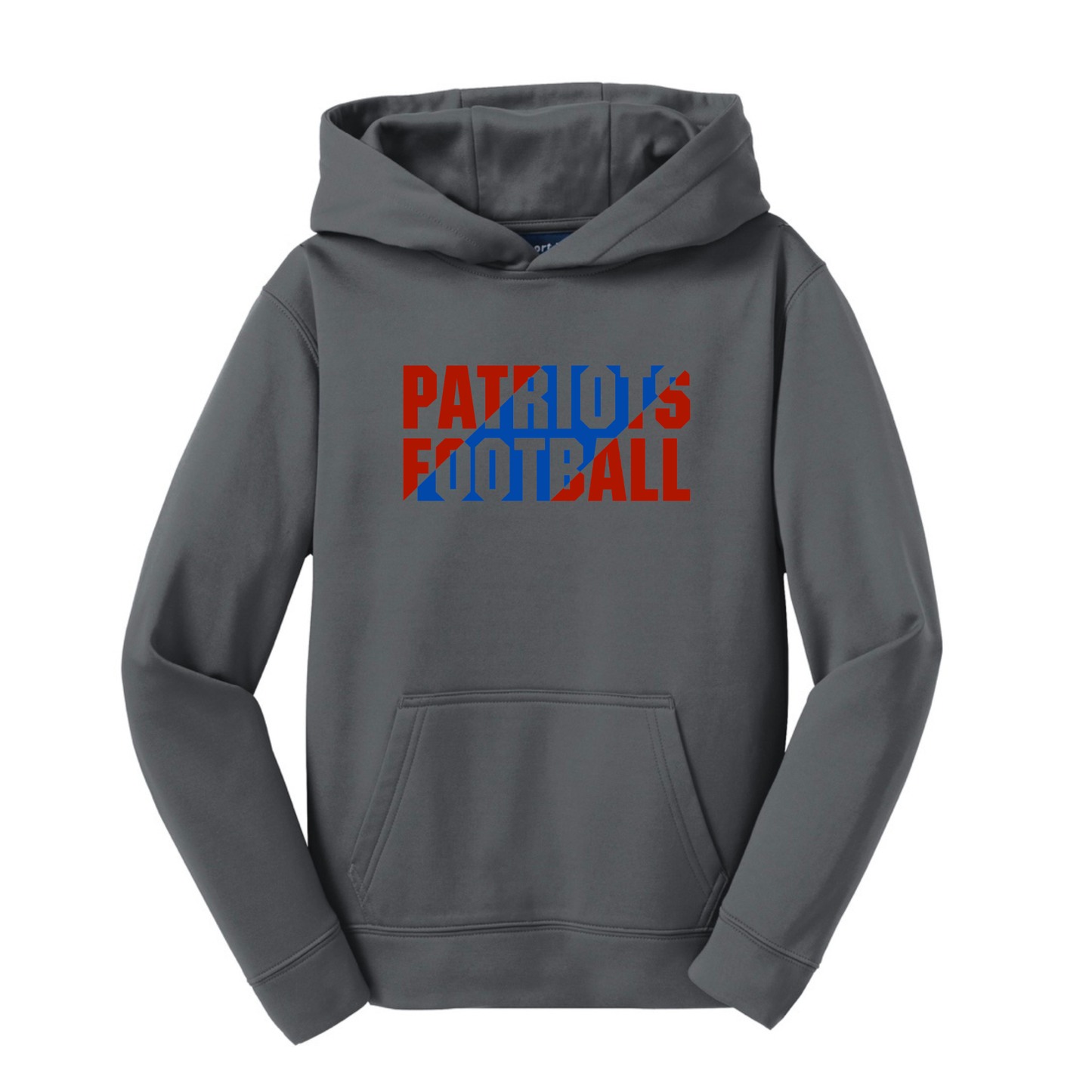 Patriots Football Slant Driwick Hoodie