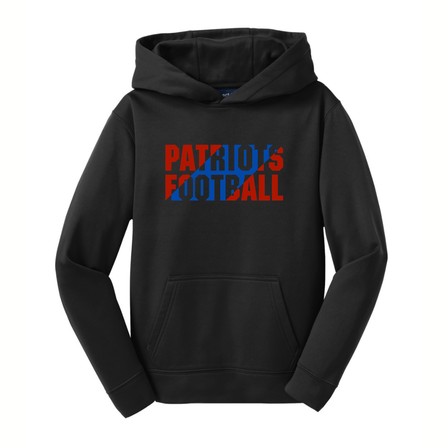 Patriots Football Slant Driwick Hoodie