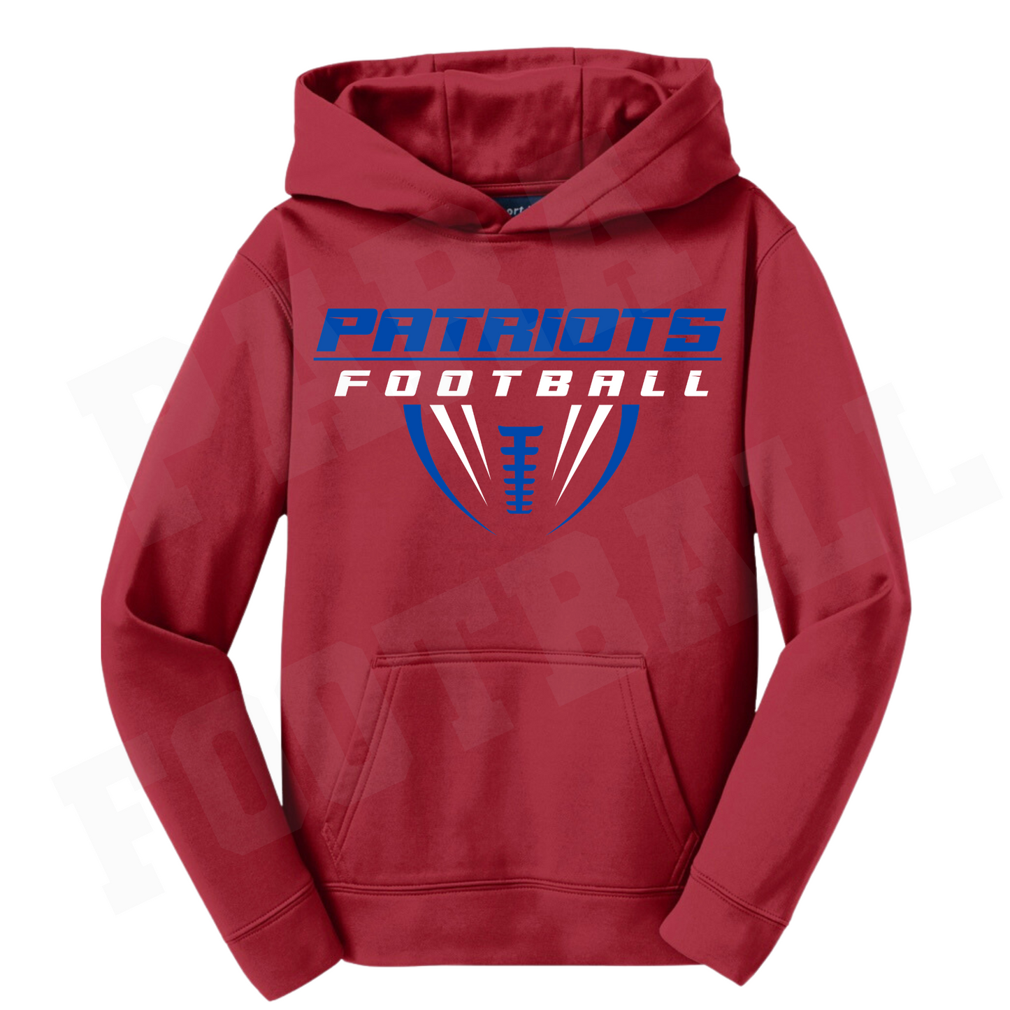Patriots Half Football Driwick Hoodie