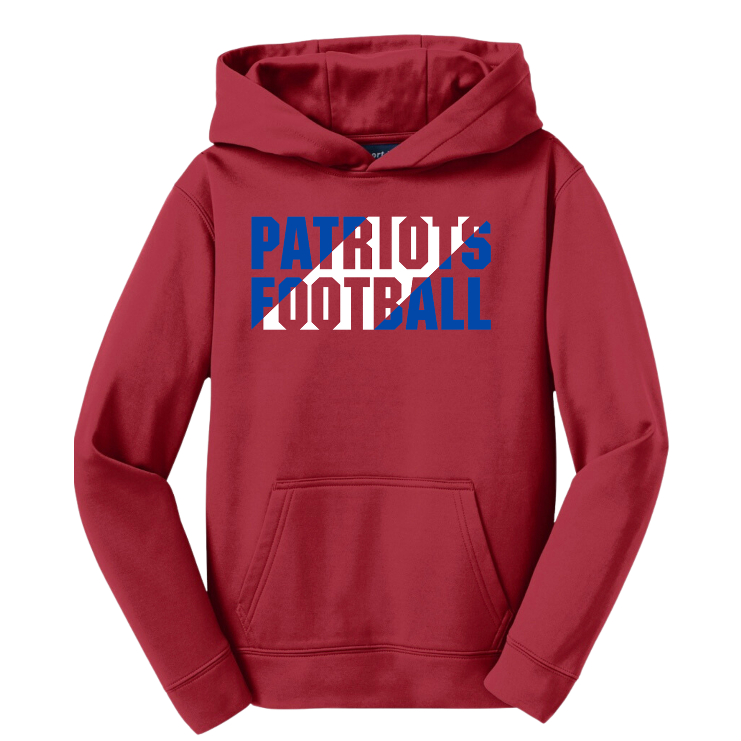 Patriots Football Slant Driwick Hoodie