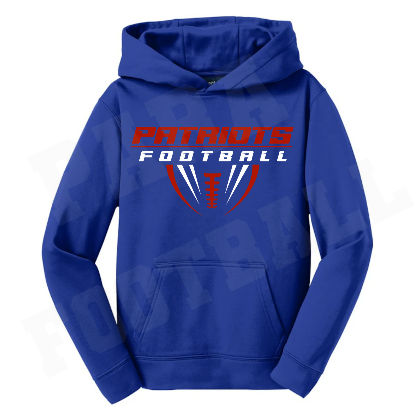 Patriots Half Football Driwick Hoodie