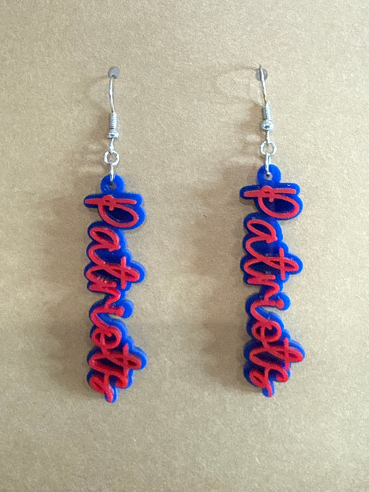 Patriots Earrings