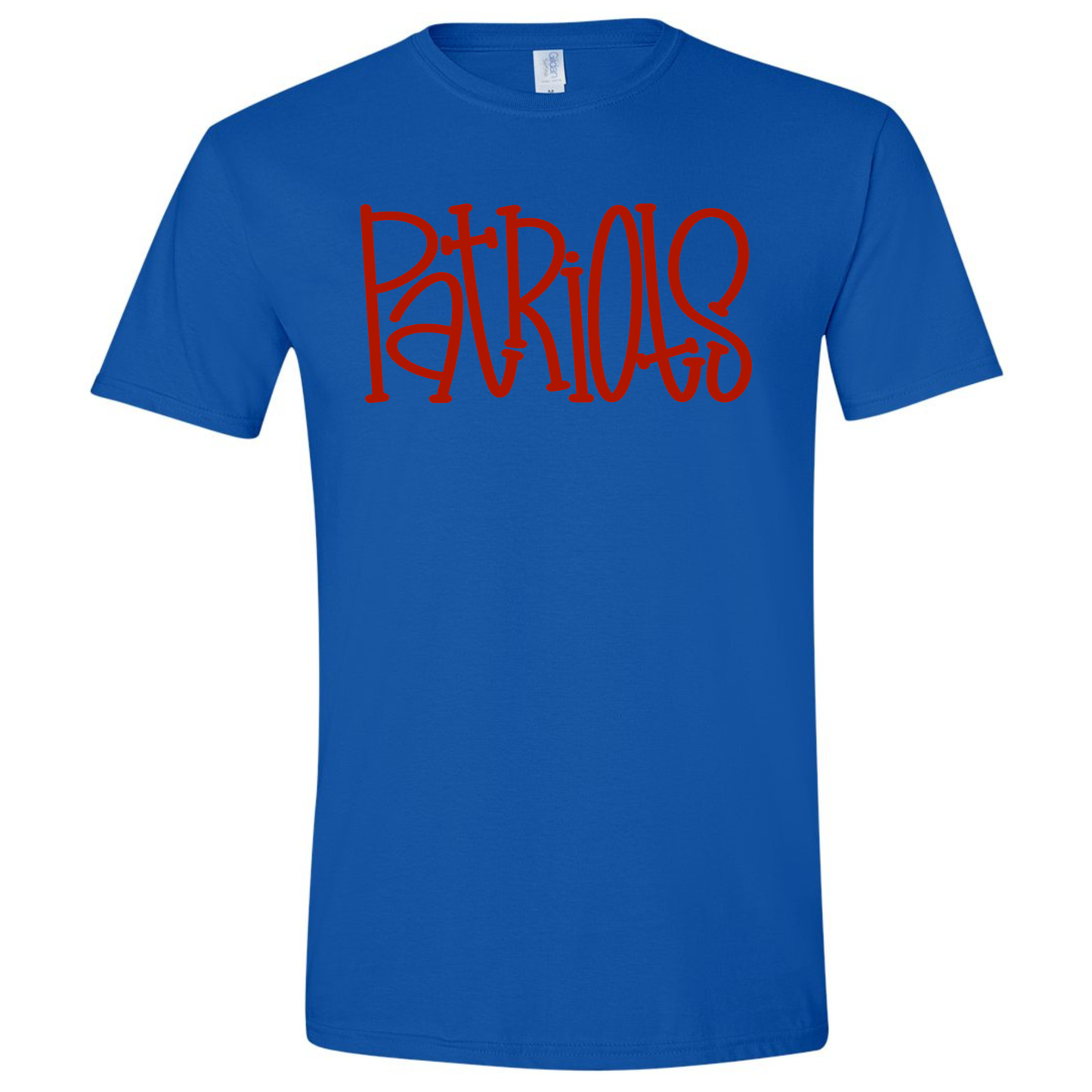 Patriots Hand Drawn Short Sleeve T-Shirt