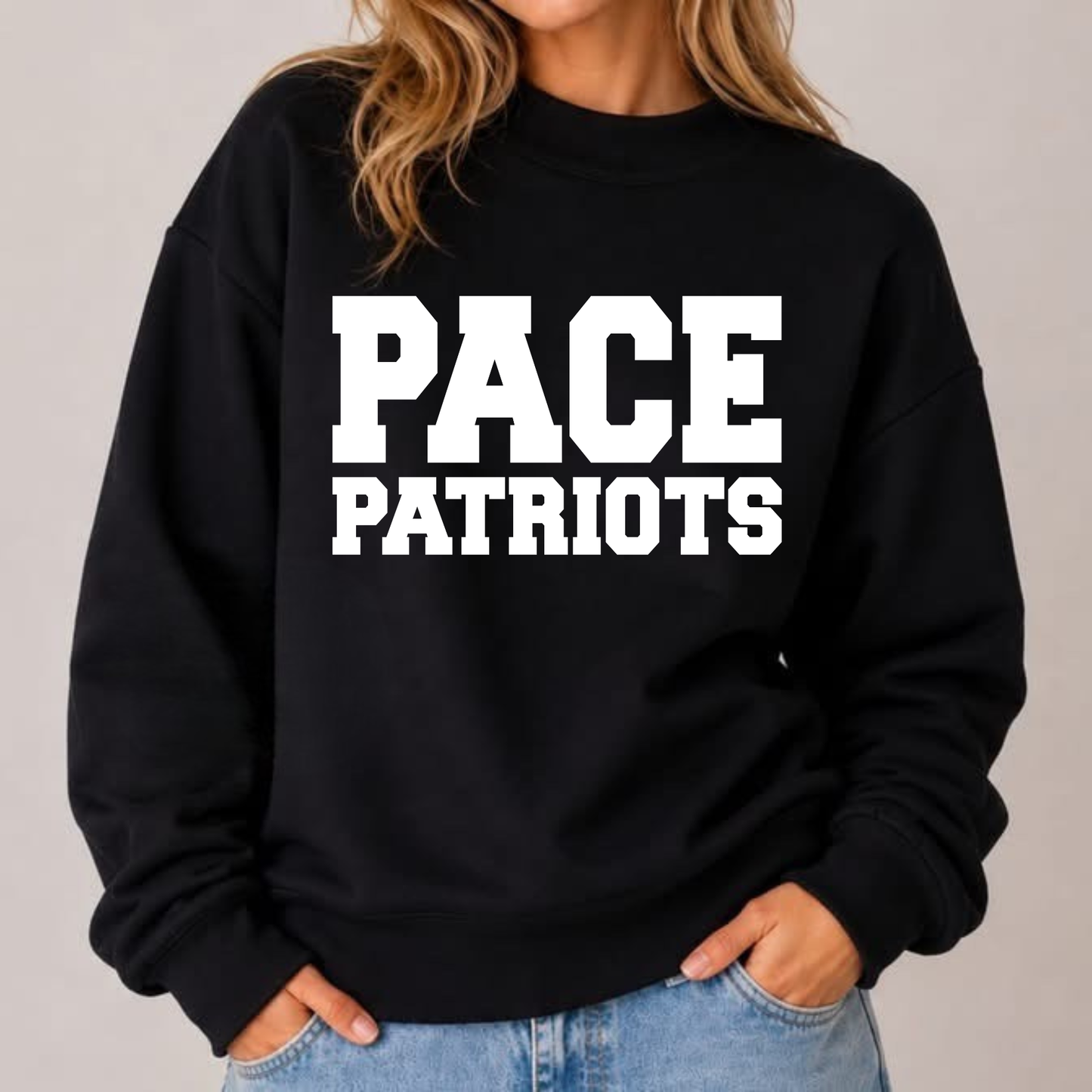 Pace Patriots Mockneck Sweatshirt
