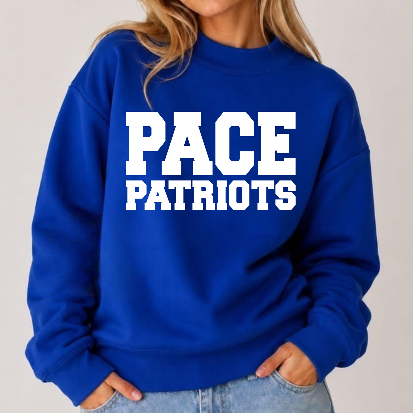 Pace Patriots Mockneck Sweatshirt