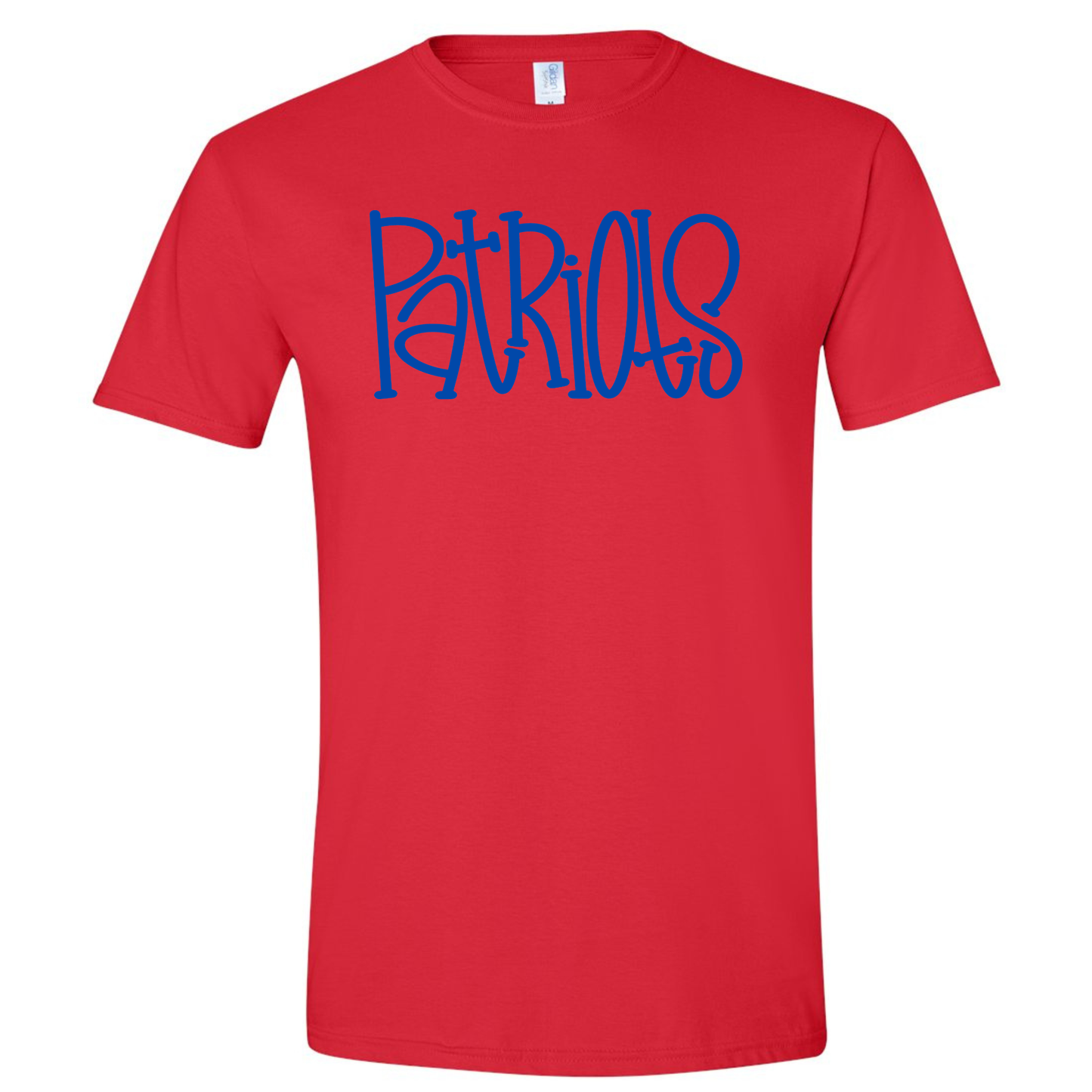 Patriots Hand Drawn Short Sleeve T-Shirt