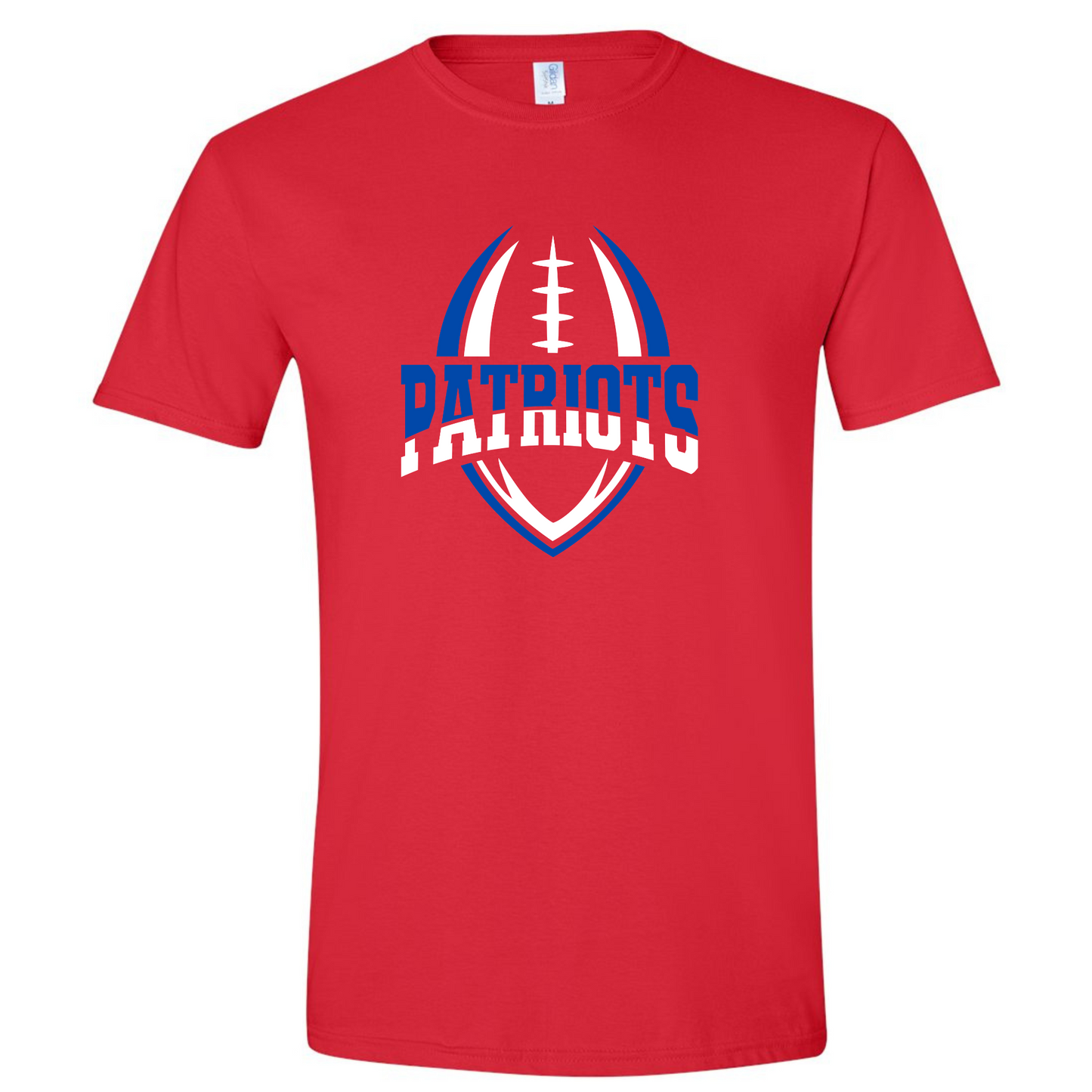 Patriots Split Football Cotton T-Shirt