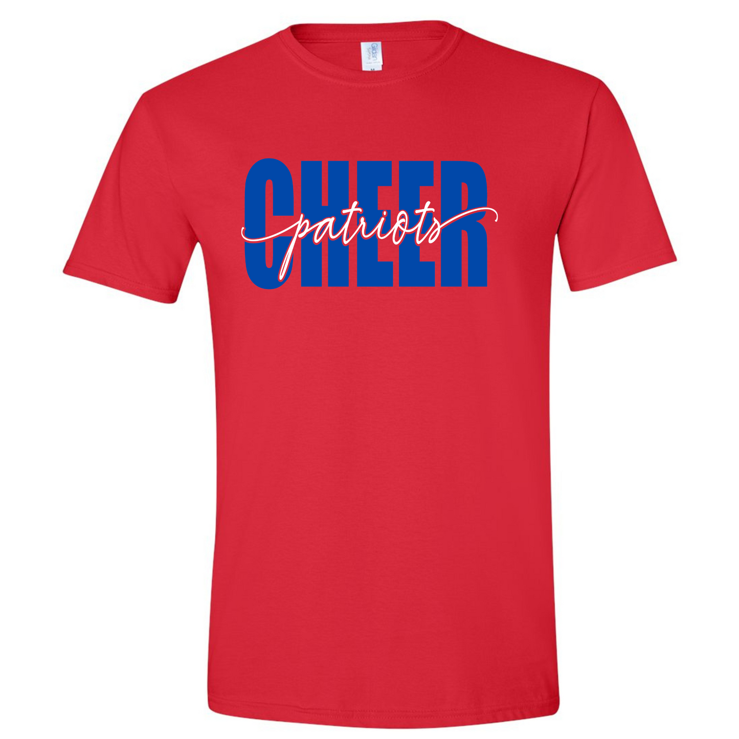 Patriots Cheer Script Cotton T-Shirt