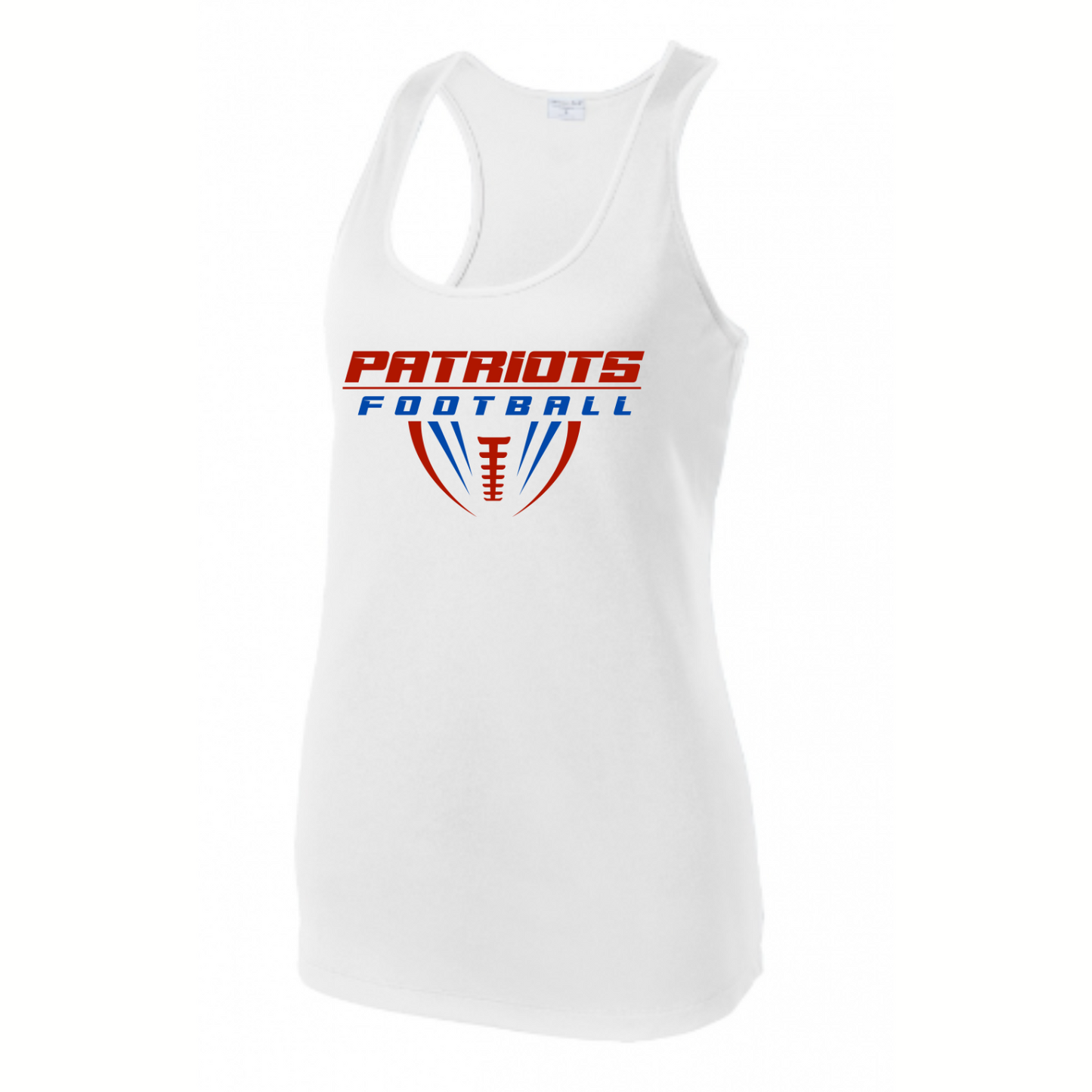 Patriots Half Football Tank Adult