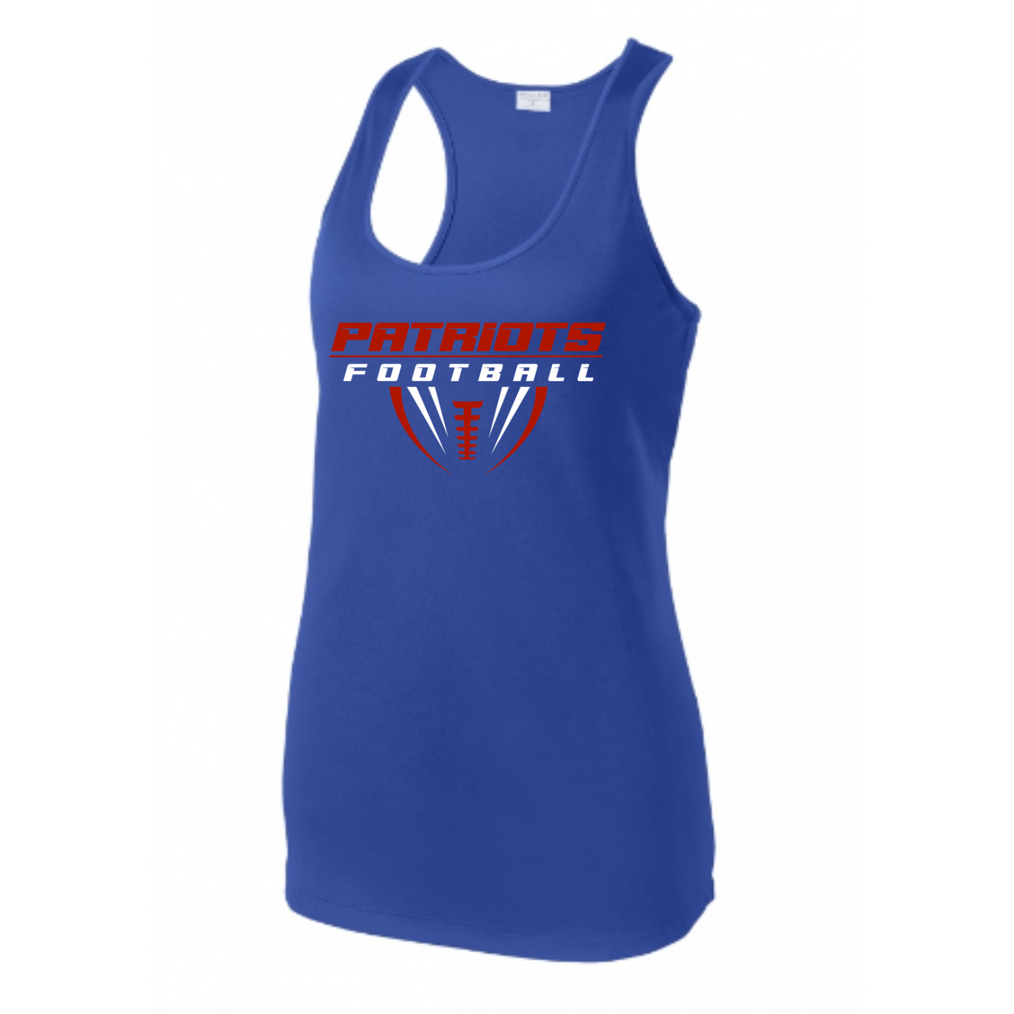 Patriots Half Football Tank Adult