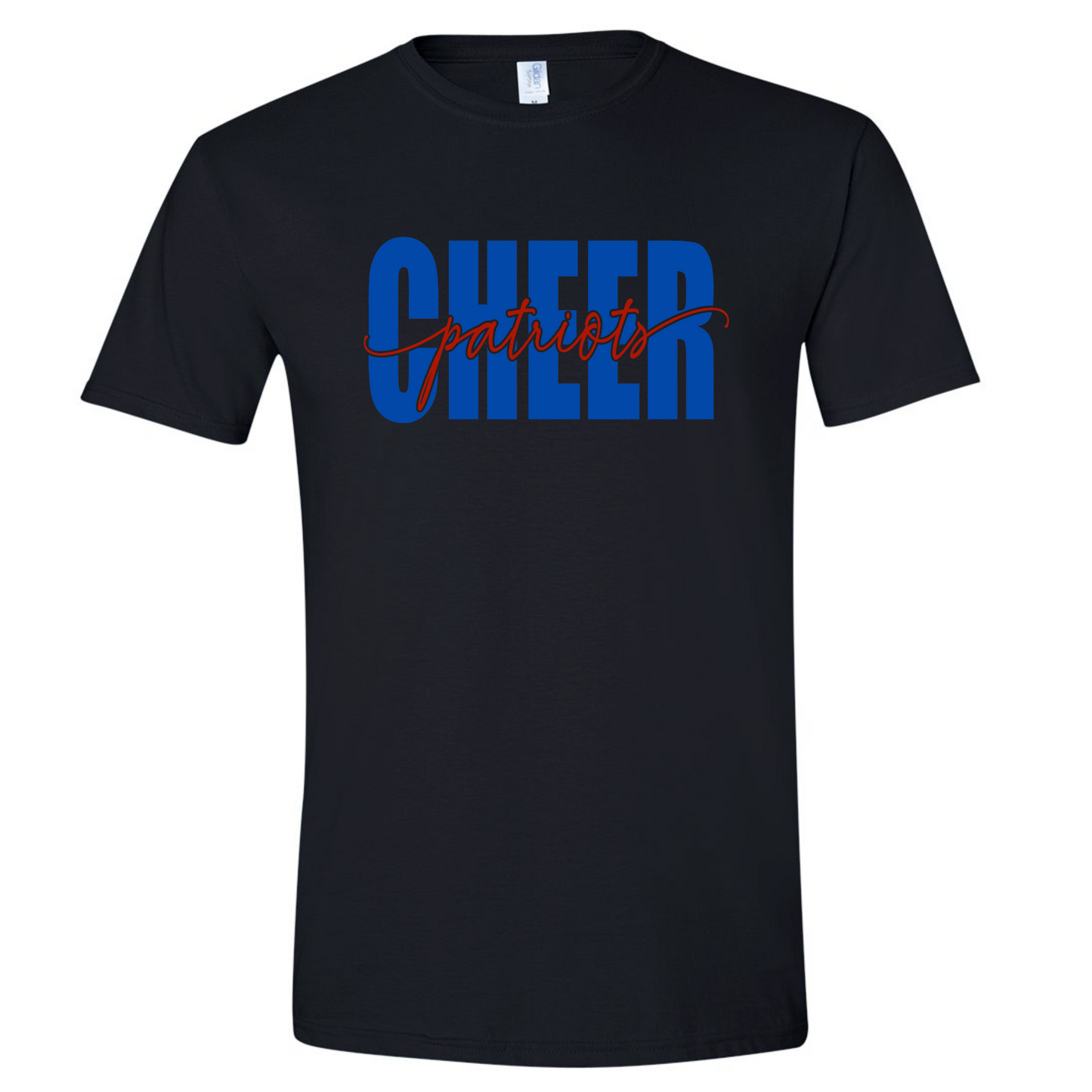 Patriots Cheer Script Cotton T-Shirt