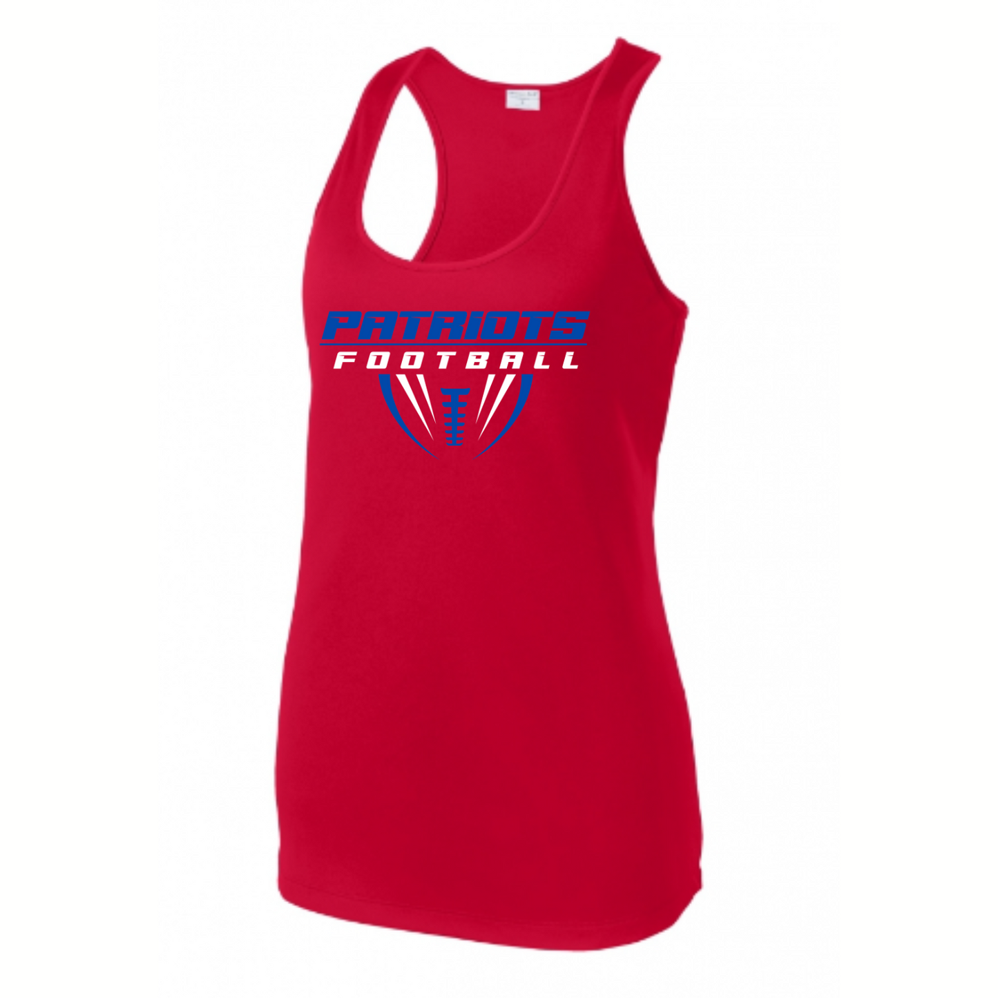 Patriots Half Football Tank Adult