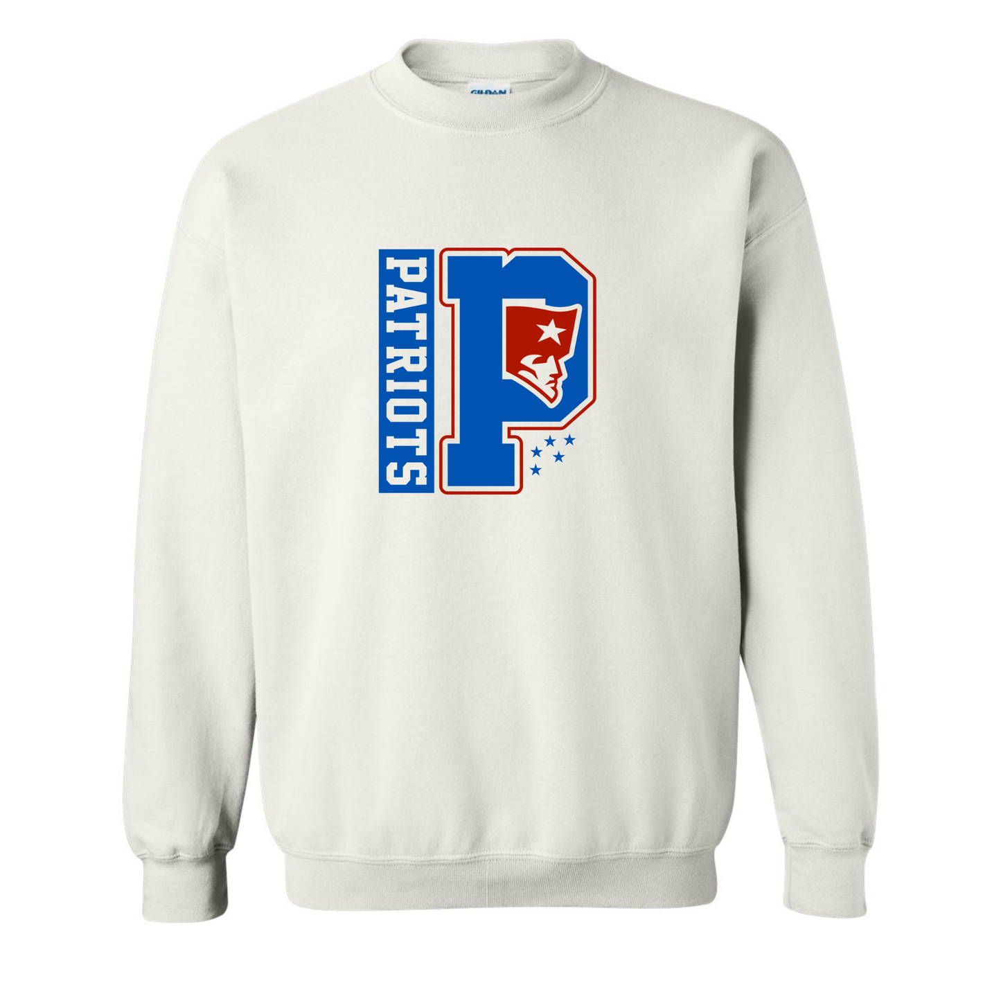 Patriots P Flying Elvis Crewneck Sweatshirt