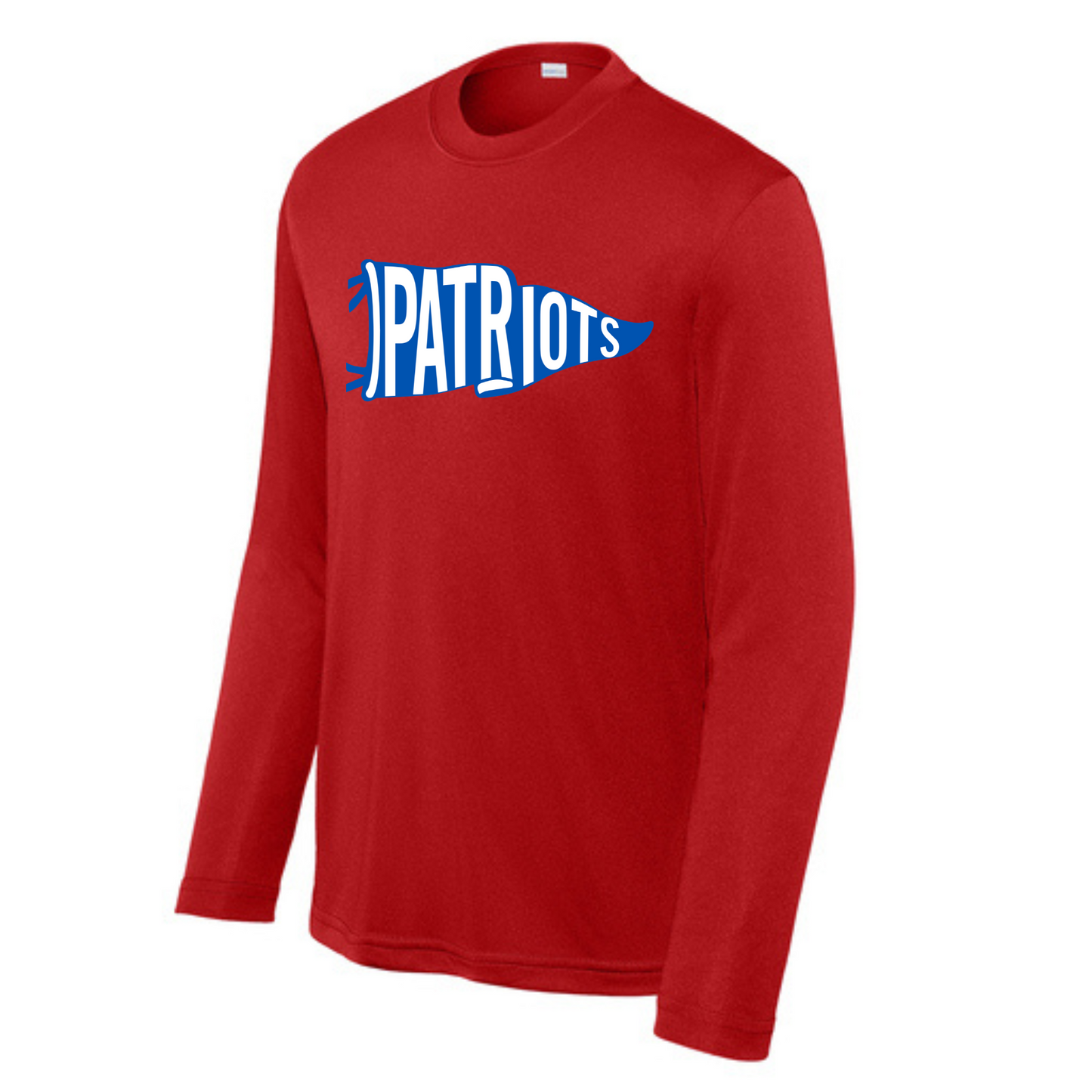 Patriots Pennant Flag Driwick Long Sleeve