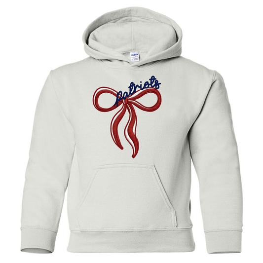 Patriots Bow Cotton Hoodie