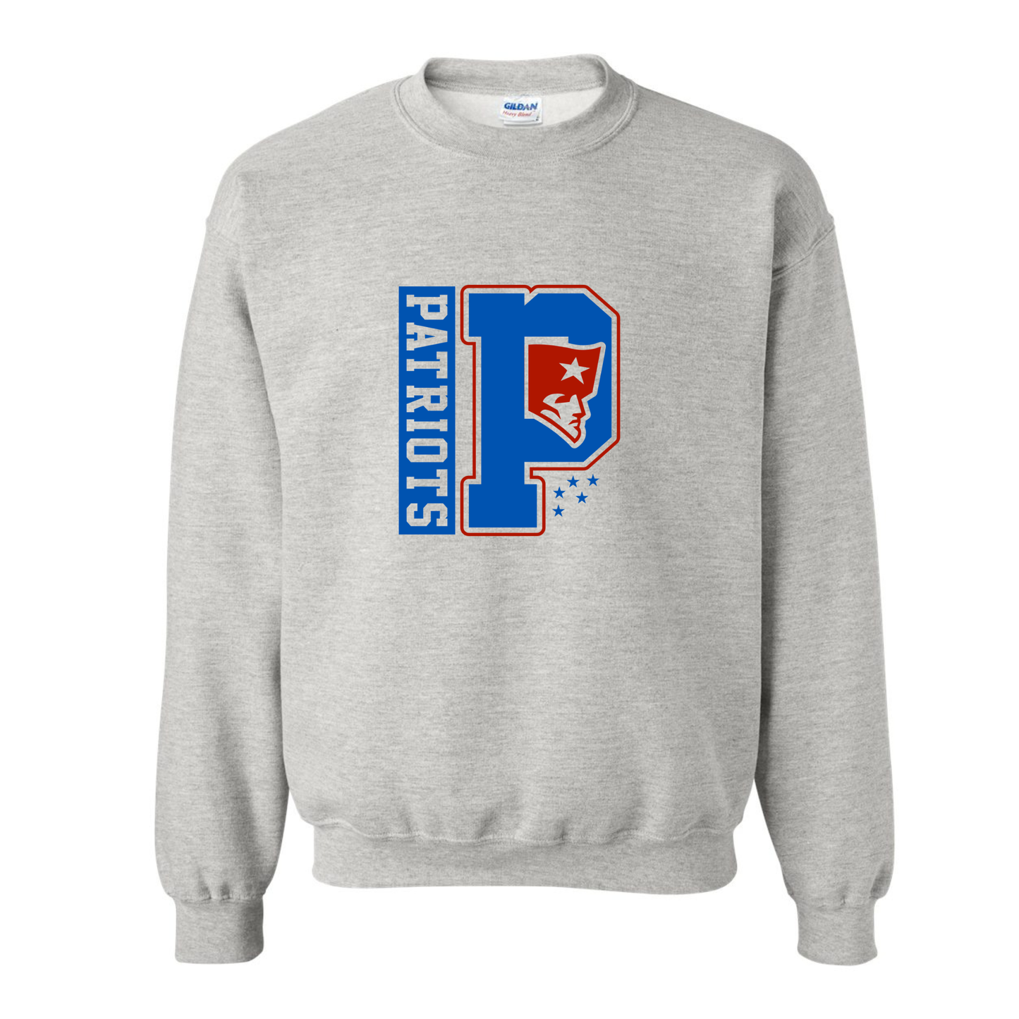 Patriots P Flying Elvis Crewneck Sweatshirt